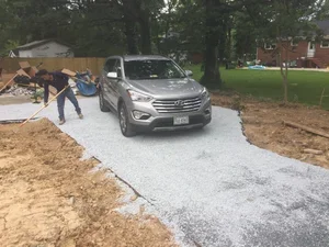 Day 127 - Pervious Driveway