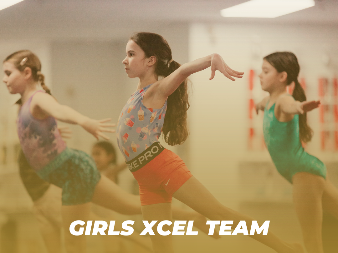 Competitive gymnastics teams in Syracuse, NY providing structured training and coaching for athletes pursuing advanced skill development and competition. USAG Xcel is a competitive gymnastics program whose focus is on athlete longevity and family fle