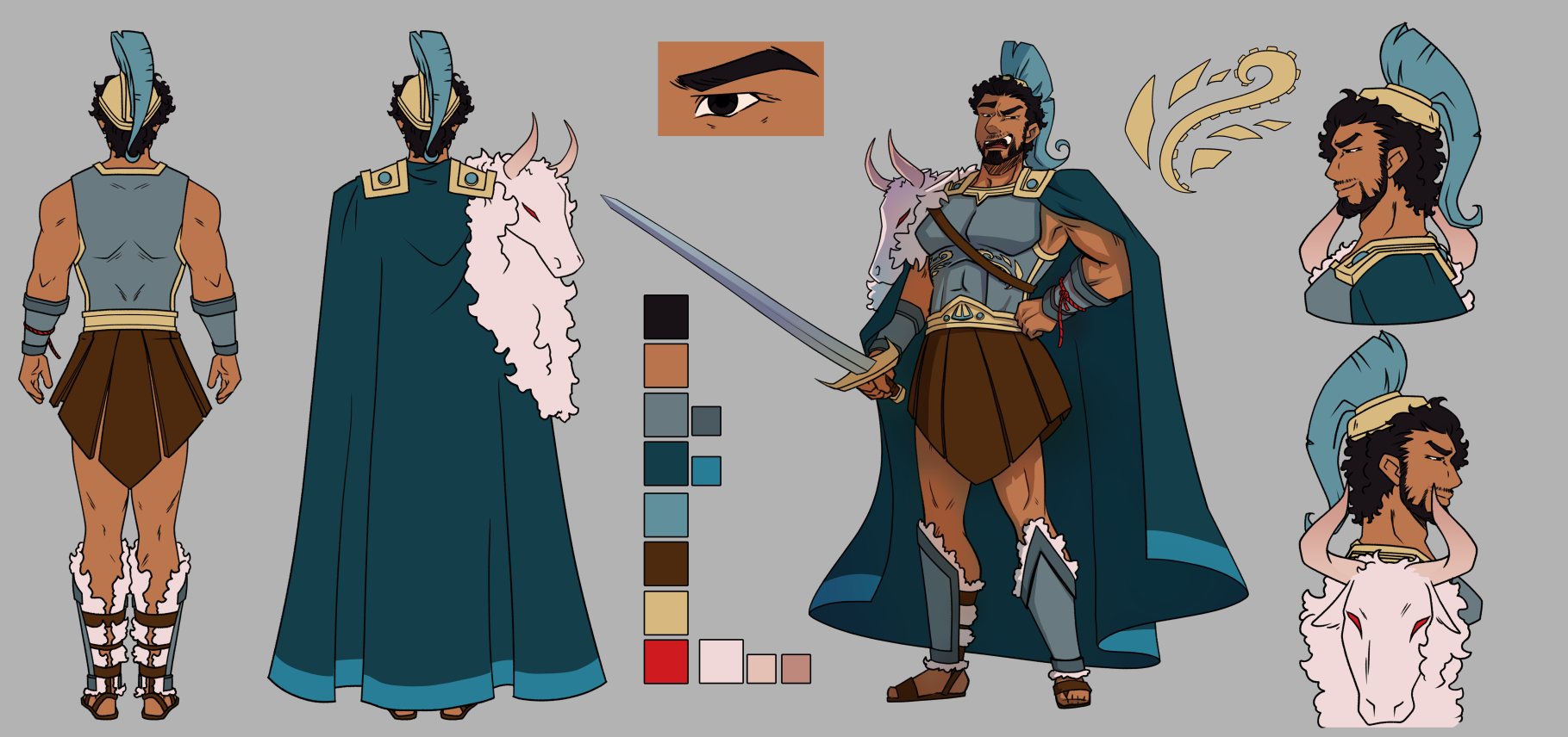 Official Theseus design by Anniflamma