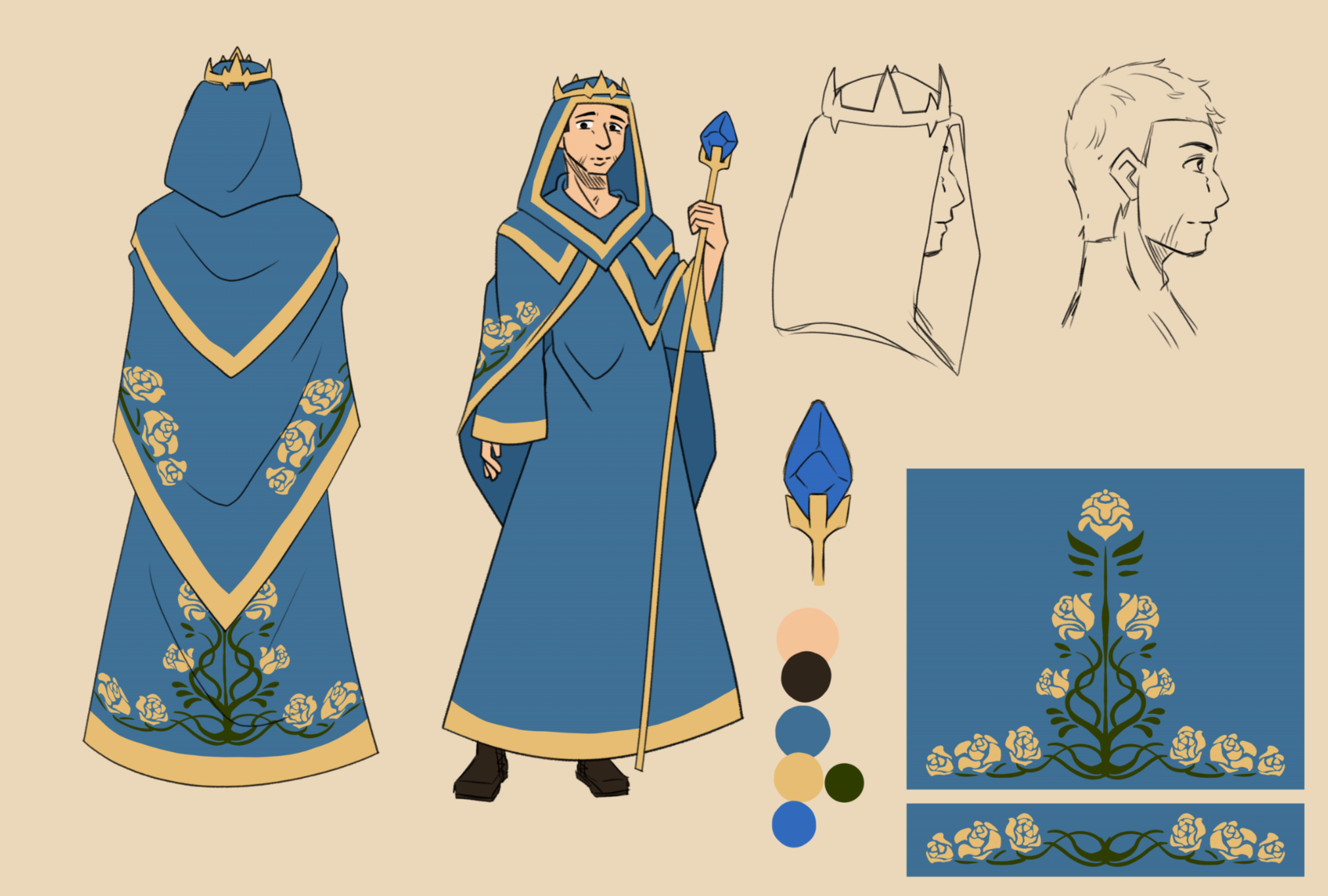 Official Rhadamanthus design by AniFlamma for 'In the Underworld Now'