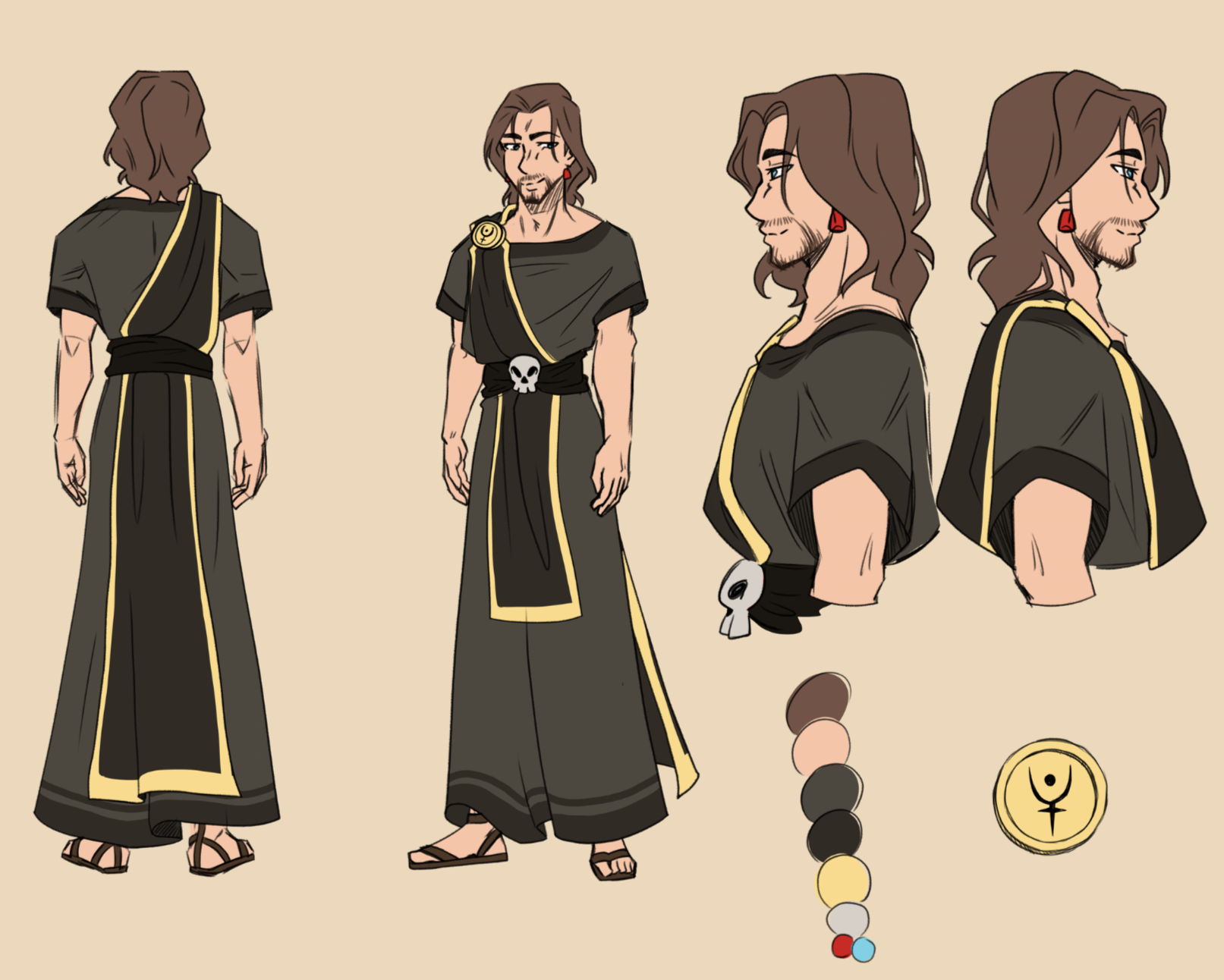 Official Hades design by AniFlamma for 'Titanomachy'
