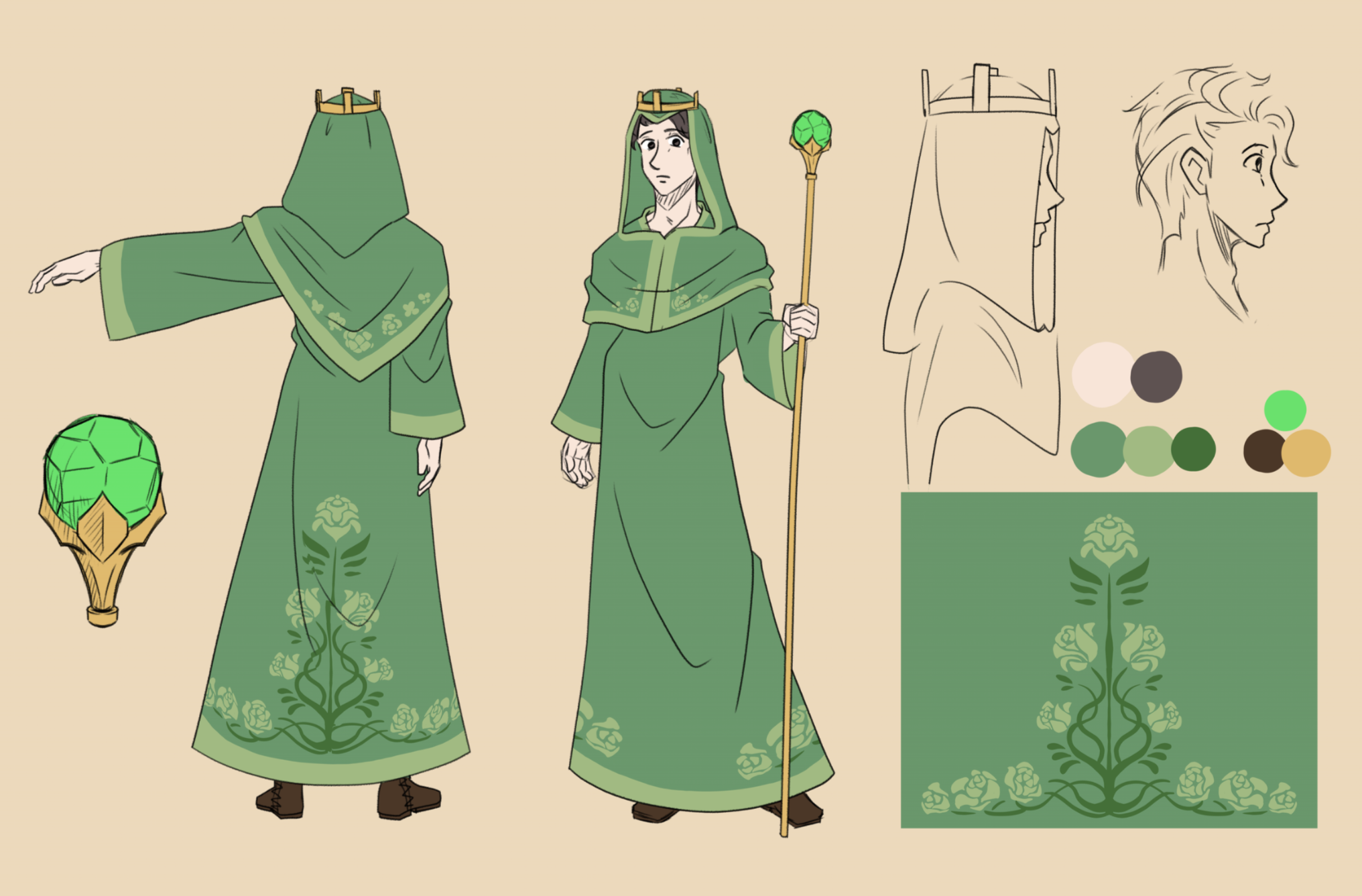 Official Aeacus design by AniFlamma for 'In the Underworld Now'