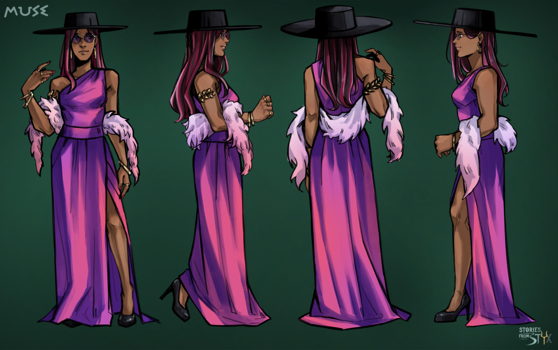 Official Mneomosyne Muse design by Elian