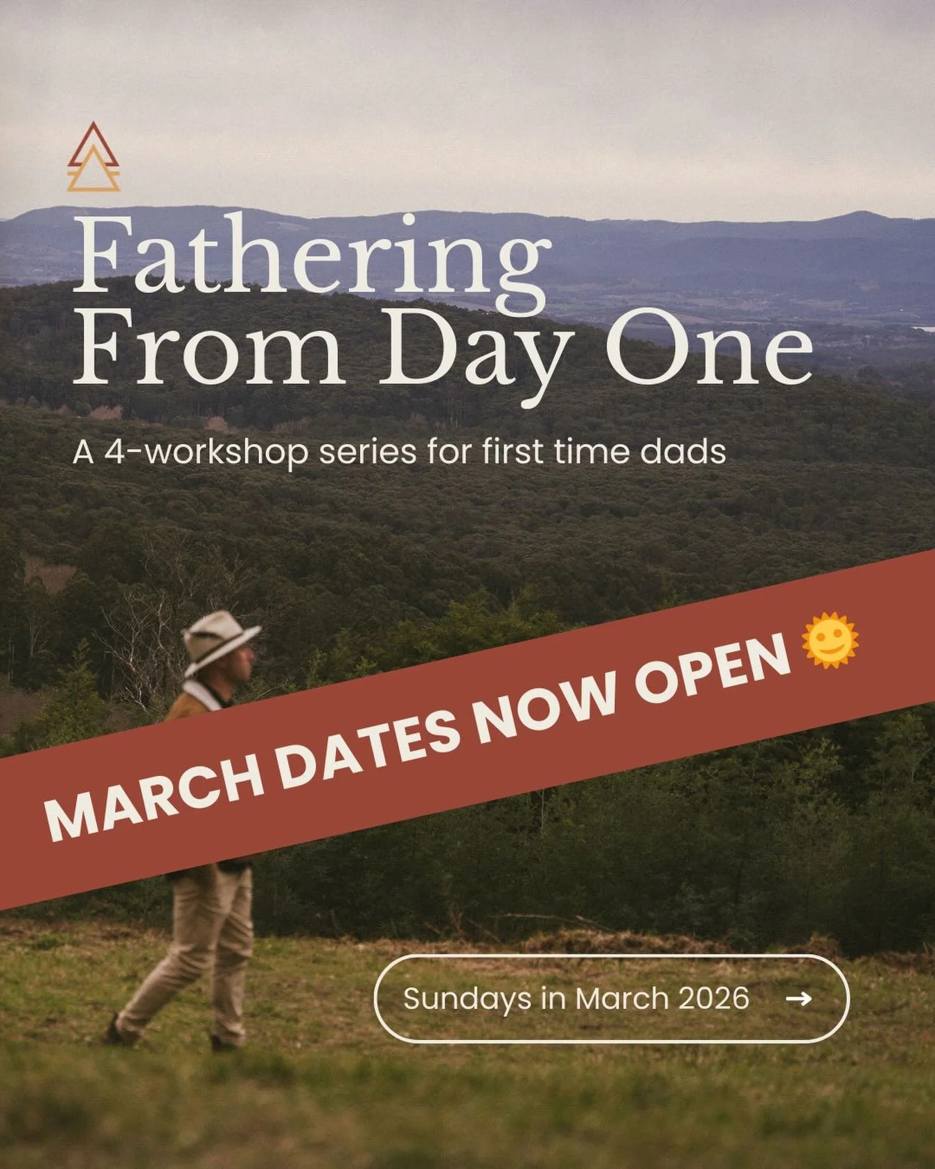 More spaces for dads to learn, make connections,  and bring bubba along to give mum a breather. 

Perfect. 

Link in bio. Dates for March workshops are now live.