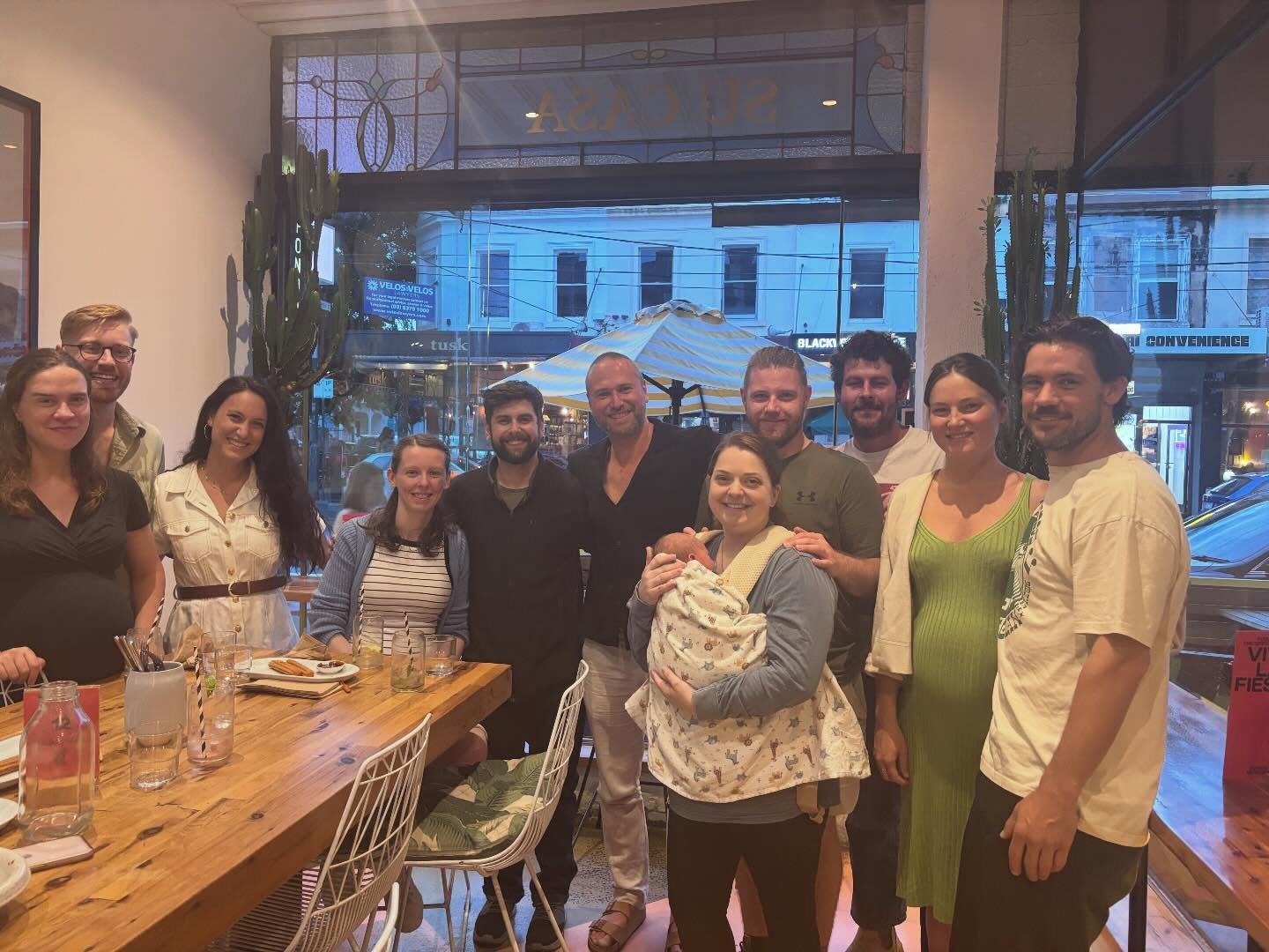 🙋&zwj;♂️Graduate dads of True North +
🤰the pregnant mummas +
👶1 bubba = 
❤️Community. 

We shared nachos, birth stories, life stories and a beautiful 6 week journey together.

I honour these men who chose powerfully to prepare for fatherhood. 

I 