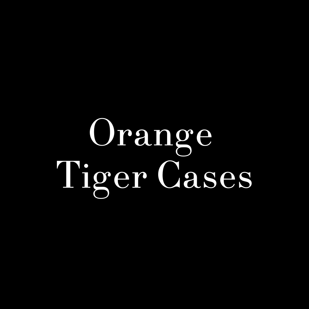 Orange Tiger Cases