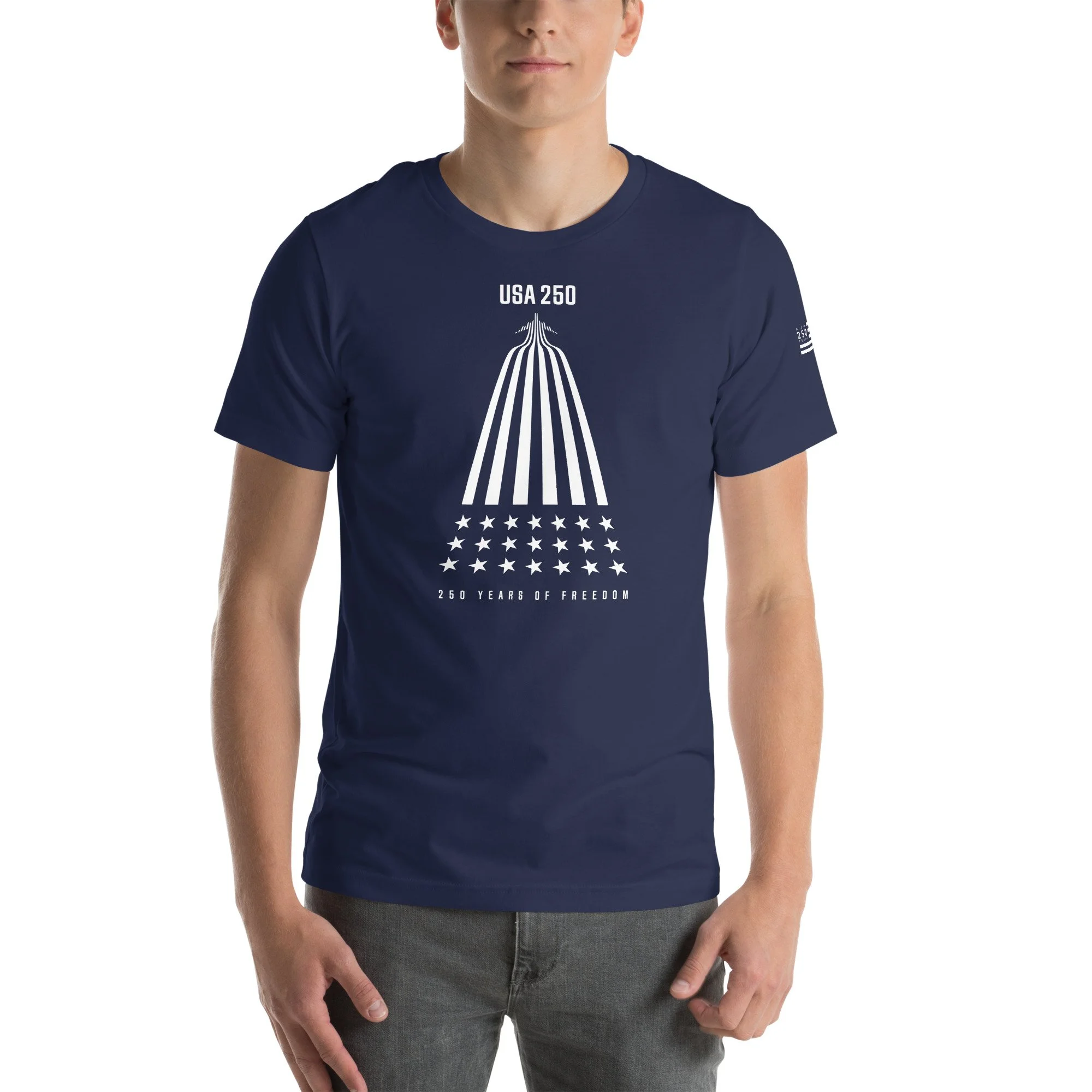USA 250 Flying Flag Unisex t-shirt
