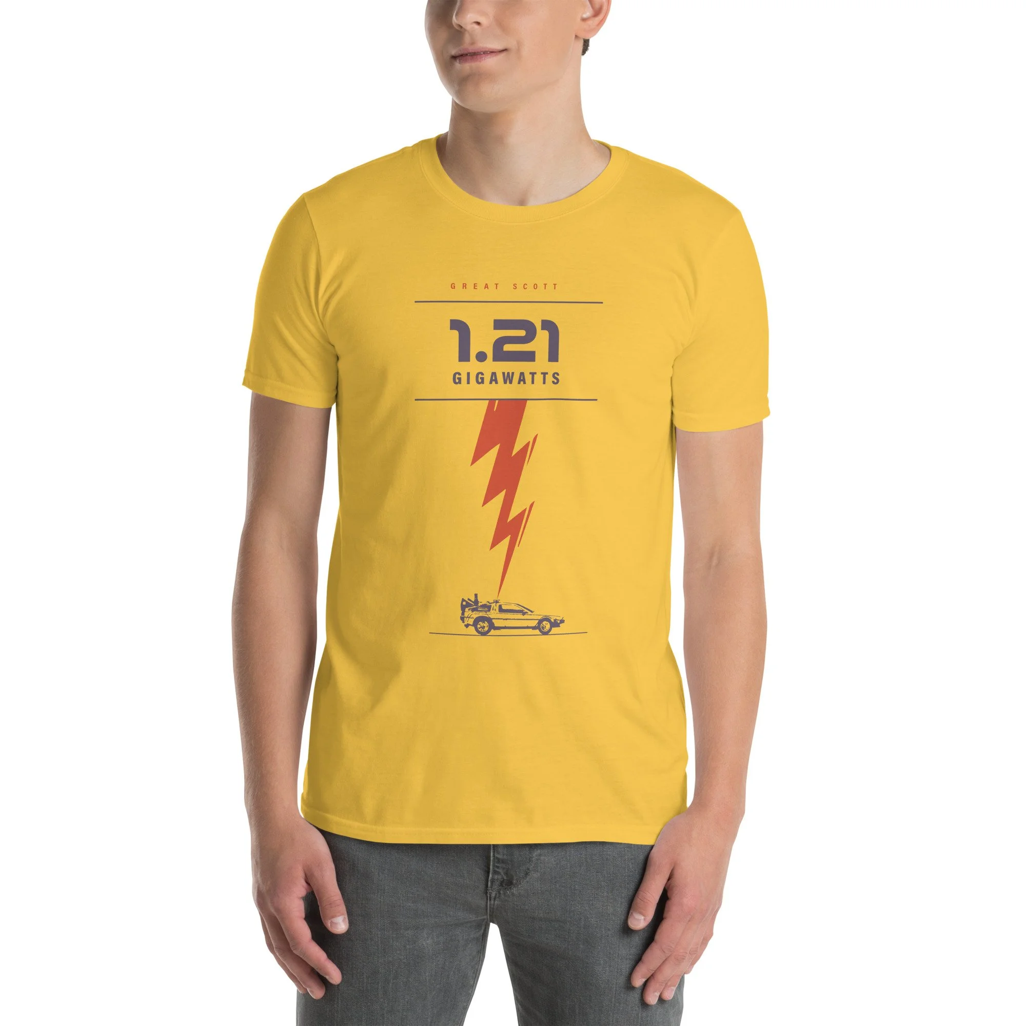 1.21 GigaWatts Car Short-Sleeve Unisex T-Shirt