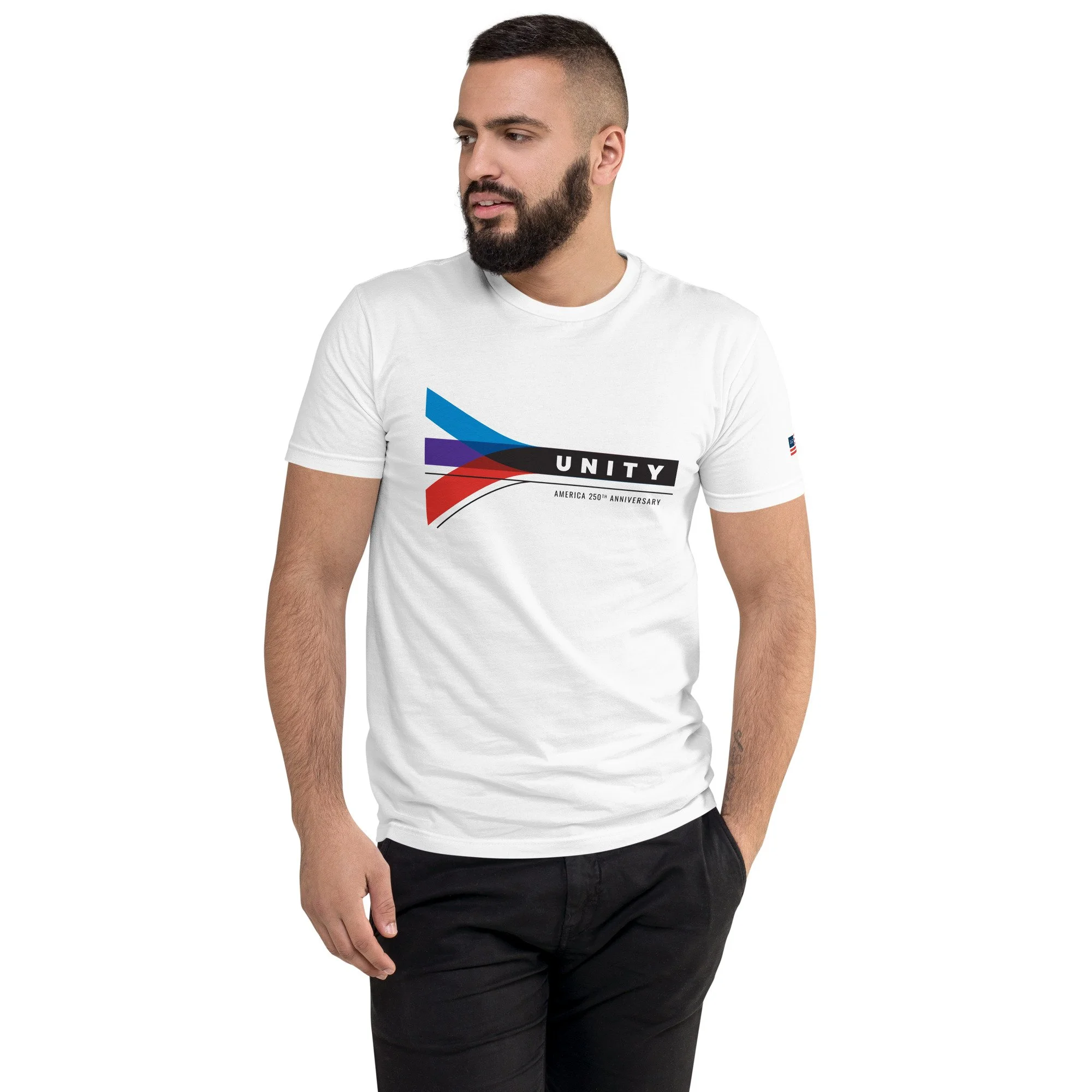 USA 250 Unity Mens T-shirt
