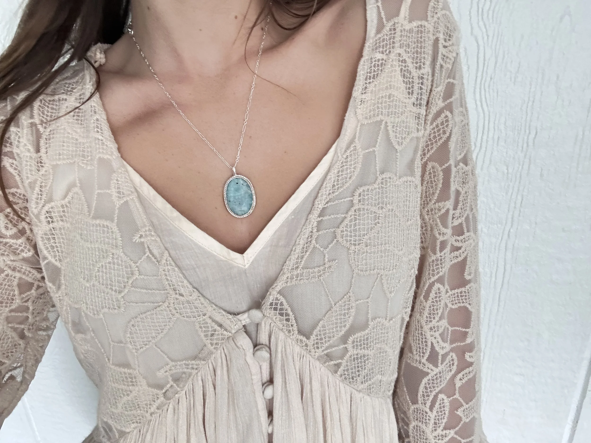 Amazonite Pendant