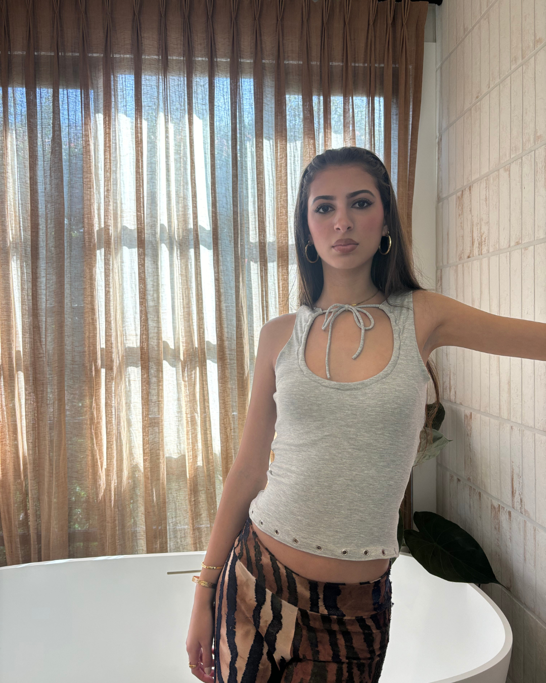 The Tiffany Keyhole Top