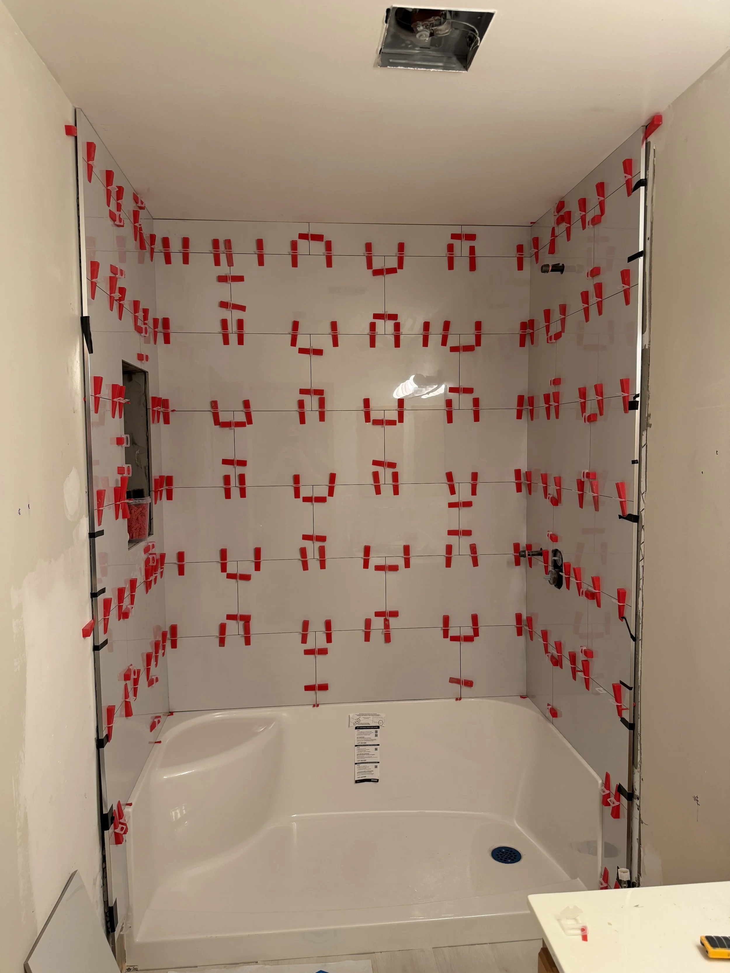 Ready for grout 