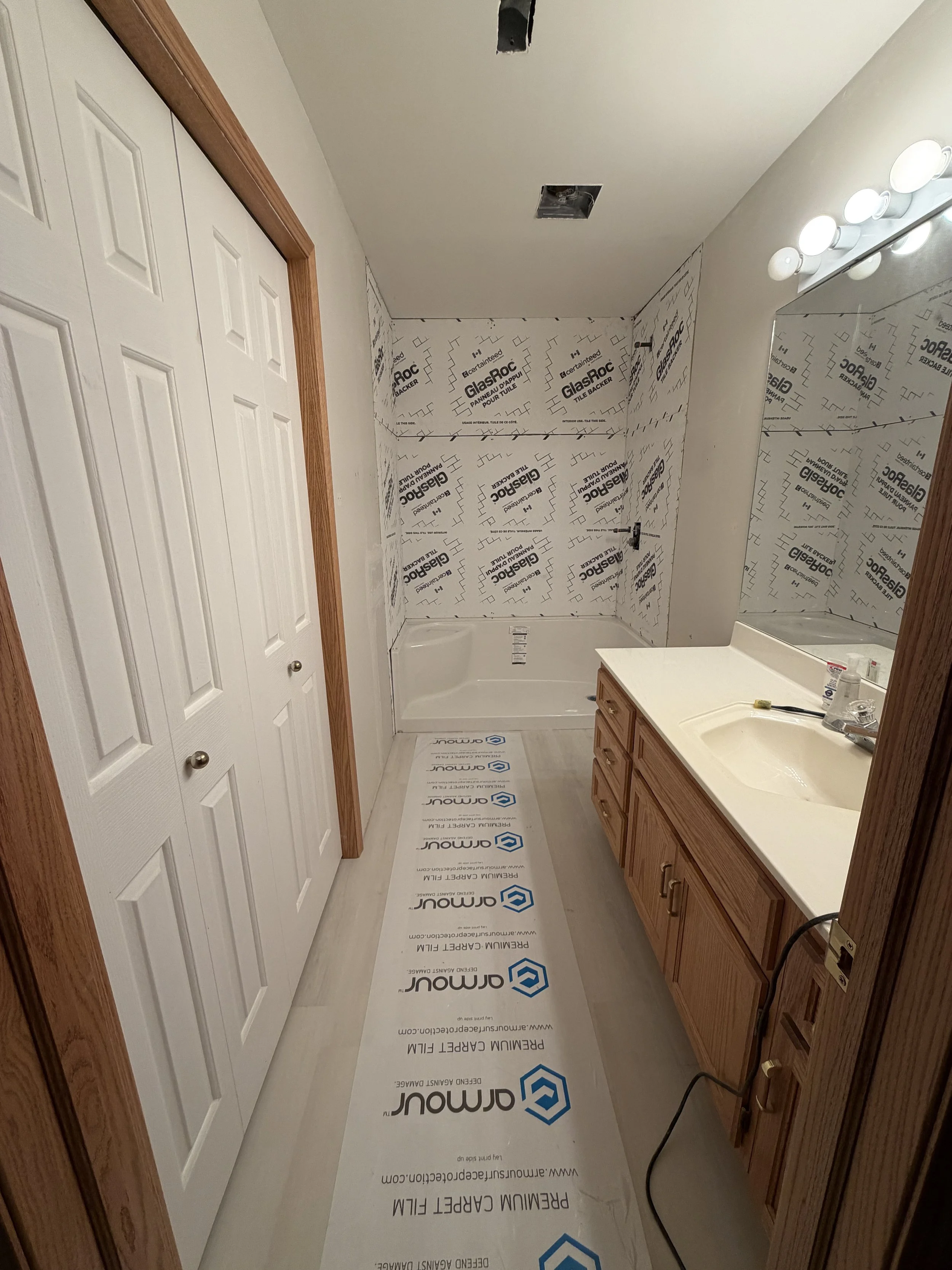 LVP Floor Installed