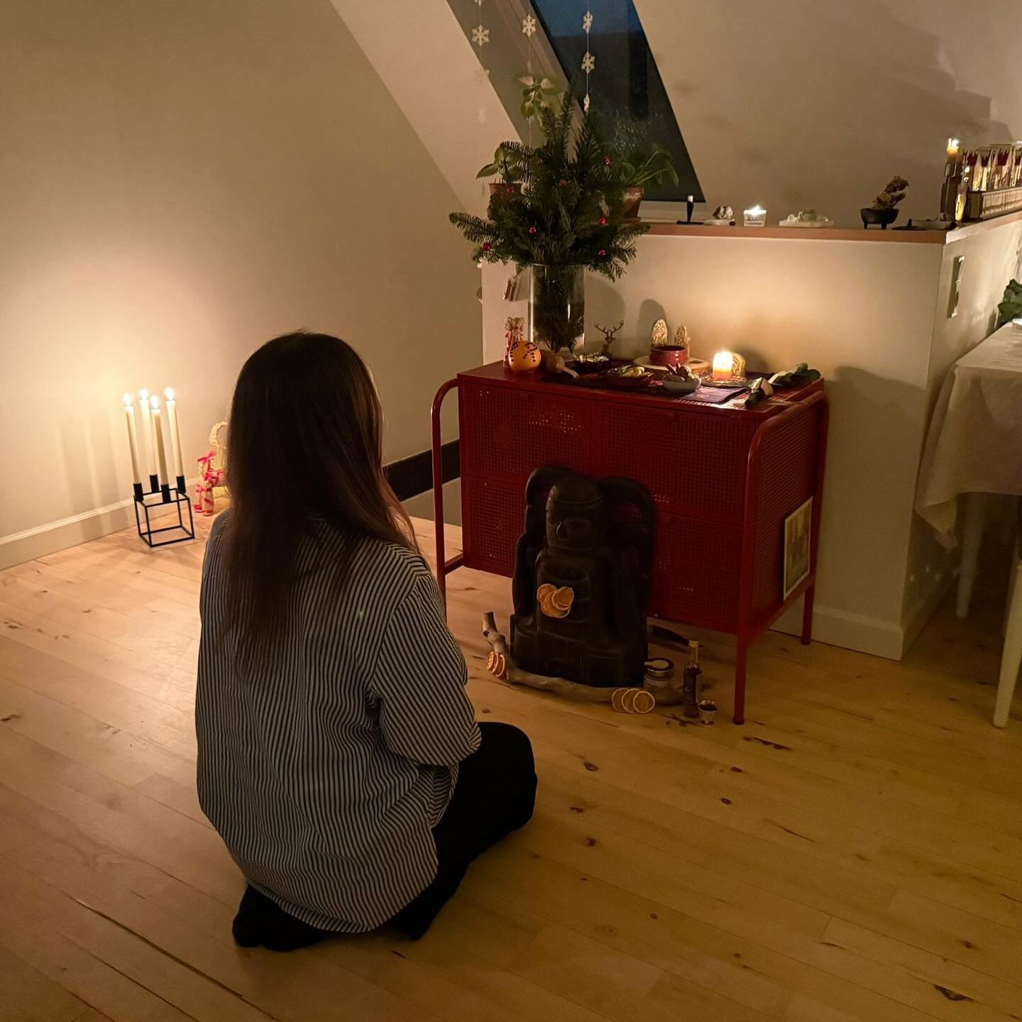 🕯️ Soaking in the Stillness 🕯️

✨ Time to Start Dreaming ✨

#wintersolstice #stillness #dreamtime #solstice #nordicwinter #altar #altars #altarspace #odin #od&iacute;n #odinism #norse #norsemythology #norsegods #yuletide #freyja #freya #longestnigh