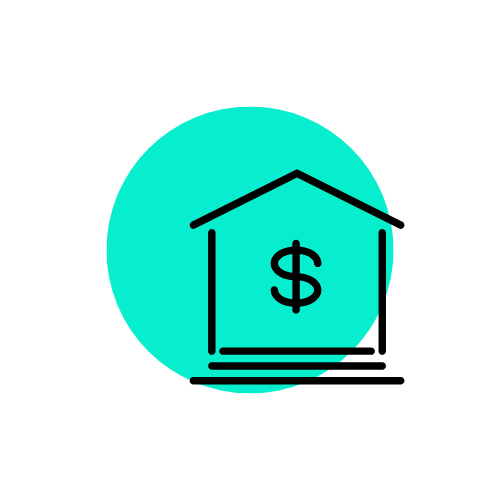 Icon for direct property ownership, representing the benefit of holding physical Australian real estate directly within your super fund.