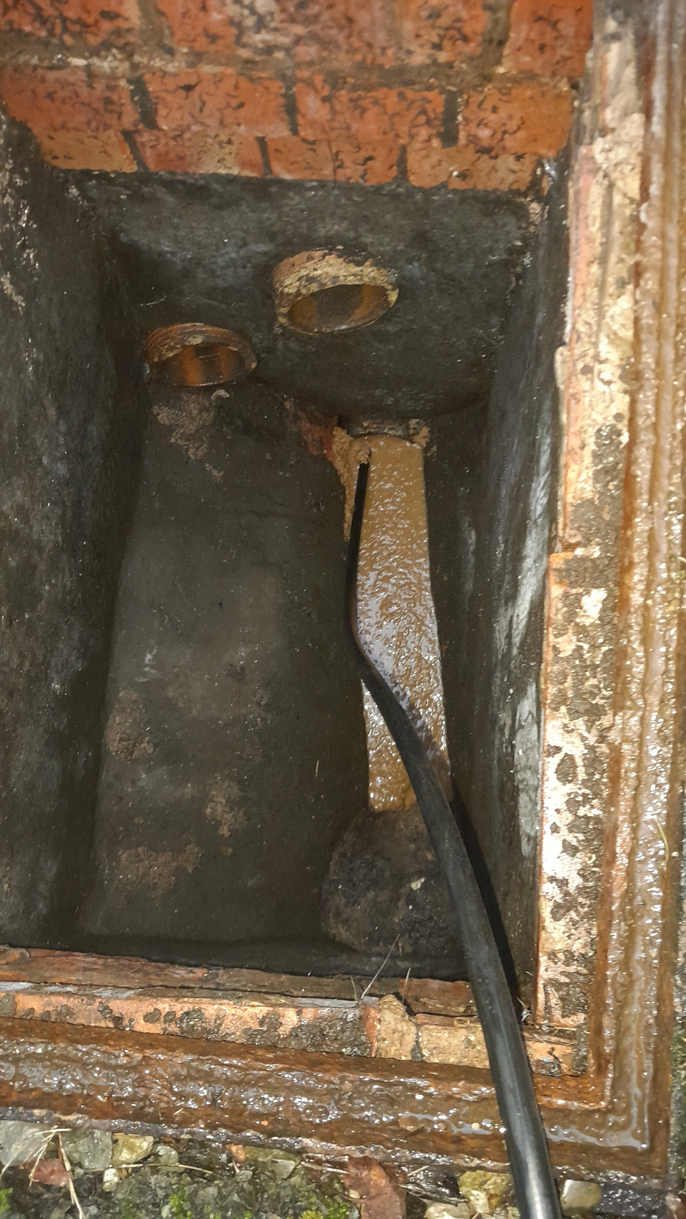 Blocked drains and manholes have been cleared and cleaned by drain jetting.