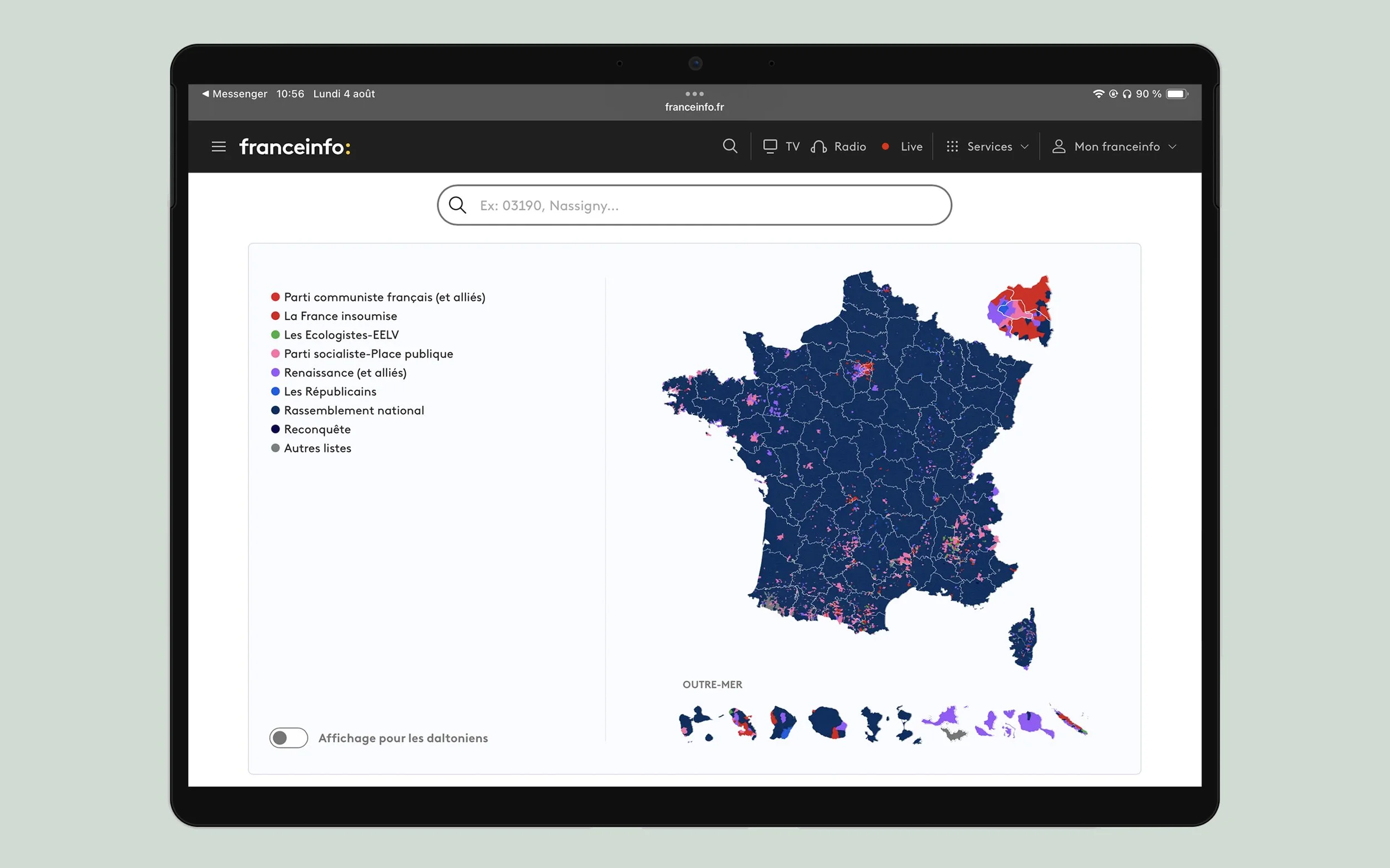 Résultats Européennes