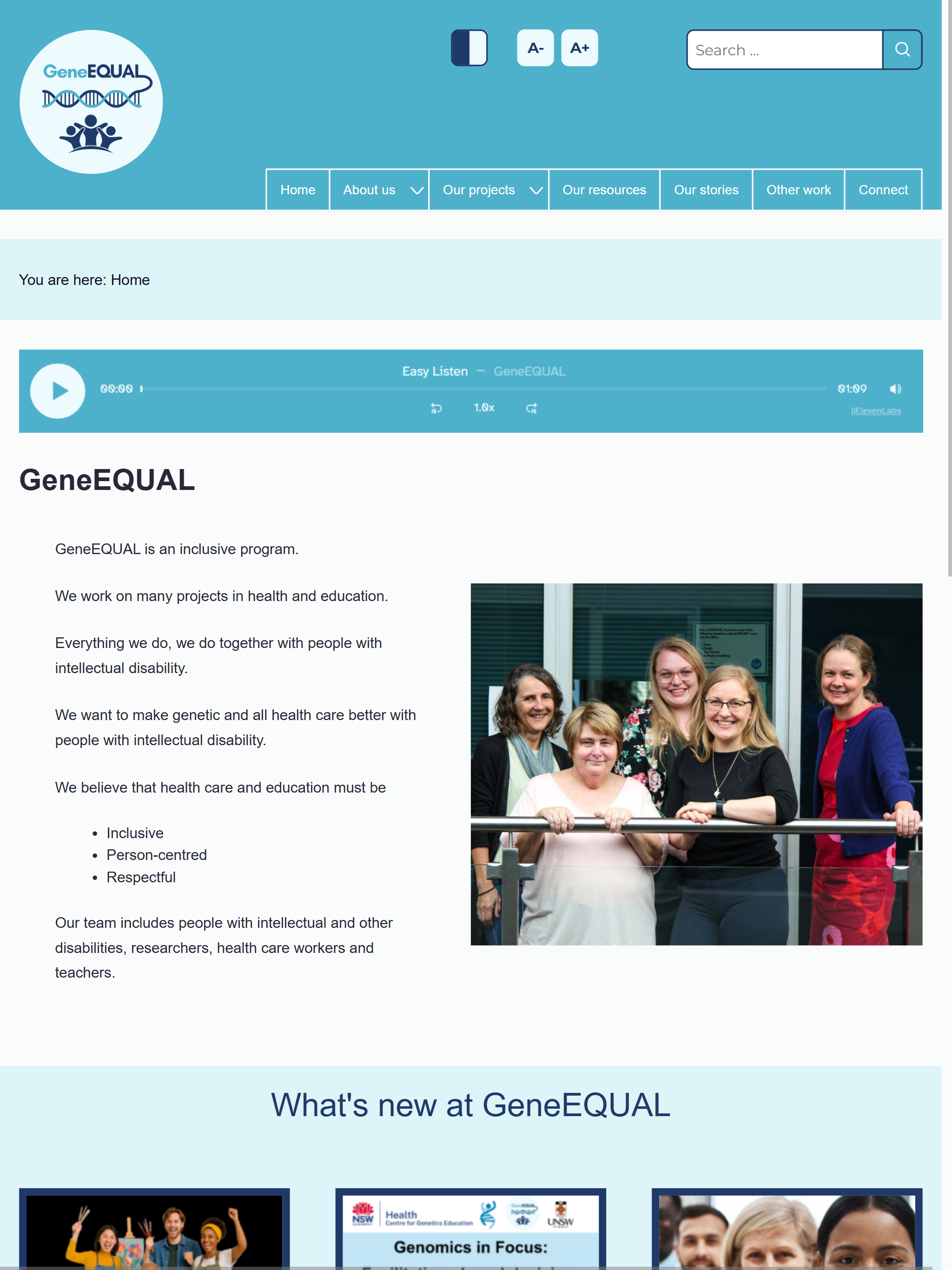 GeneEQUAL voice clone