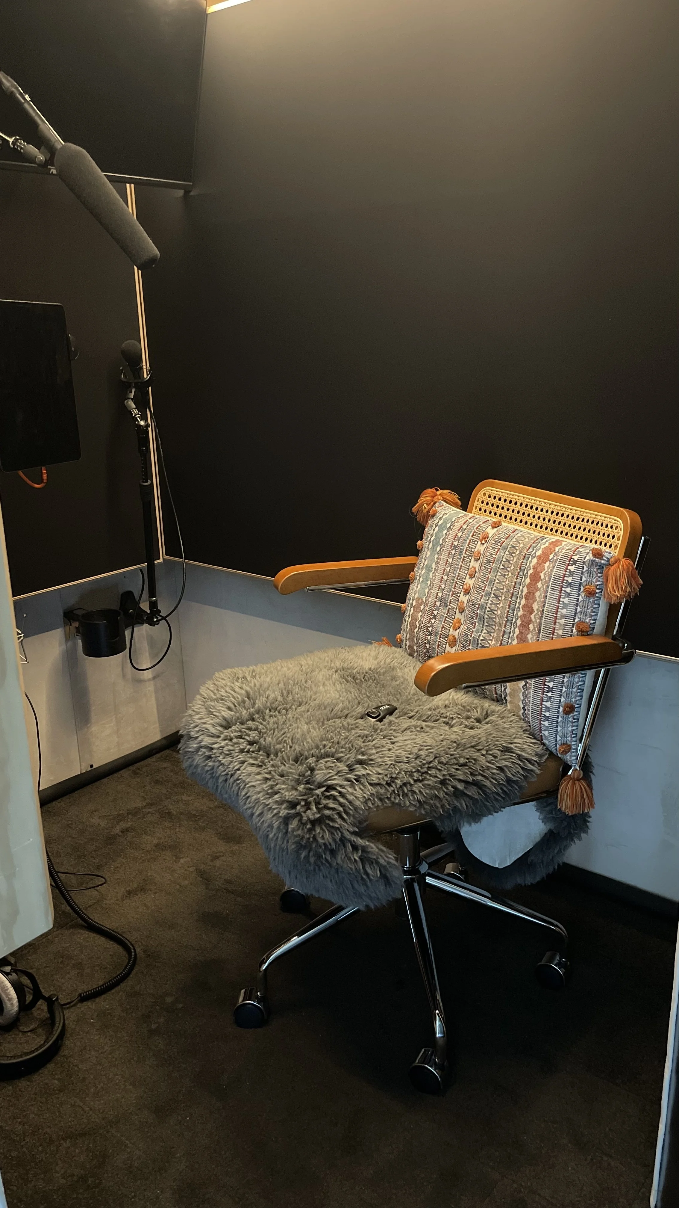Song Bear Studios vocal booth