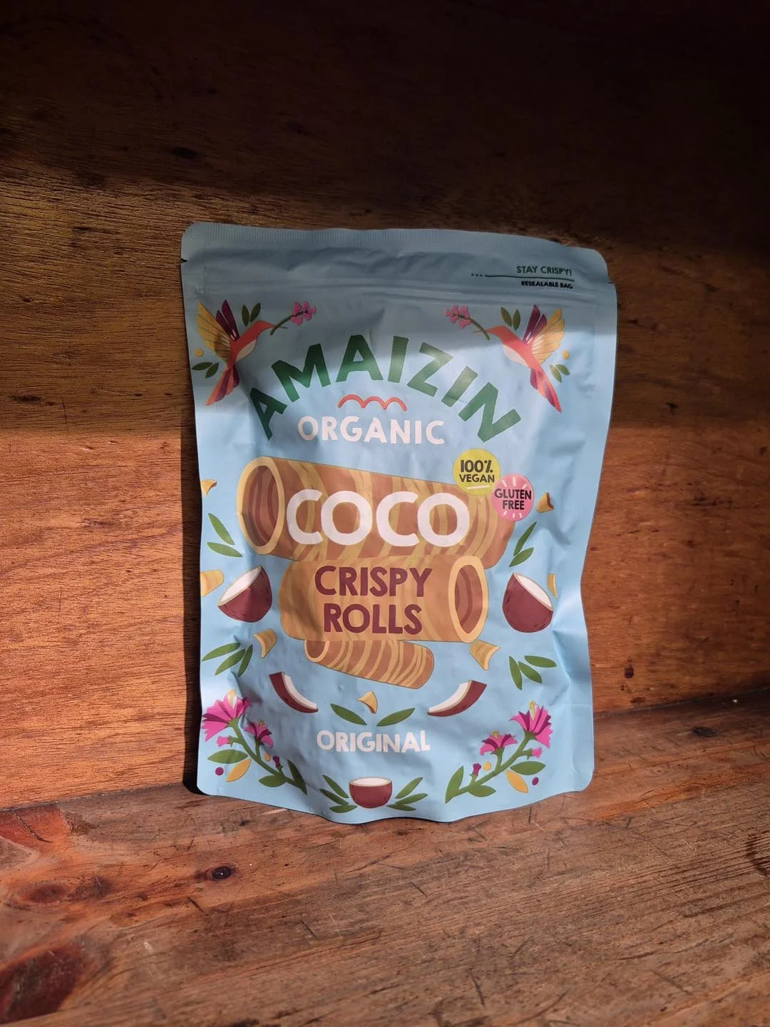 Amaizin / Rolinhos de Coco - Bio - 140g