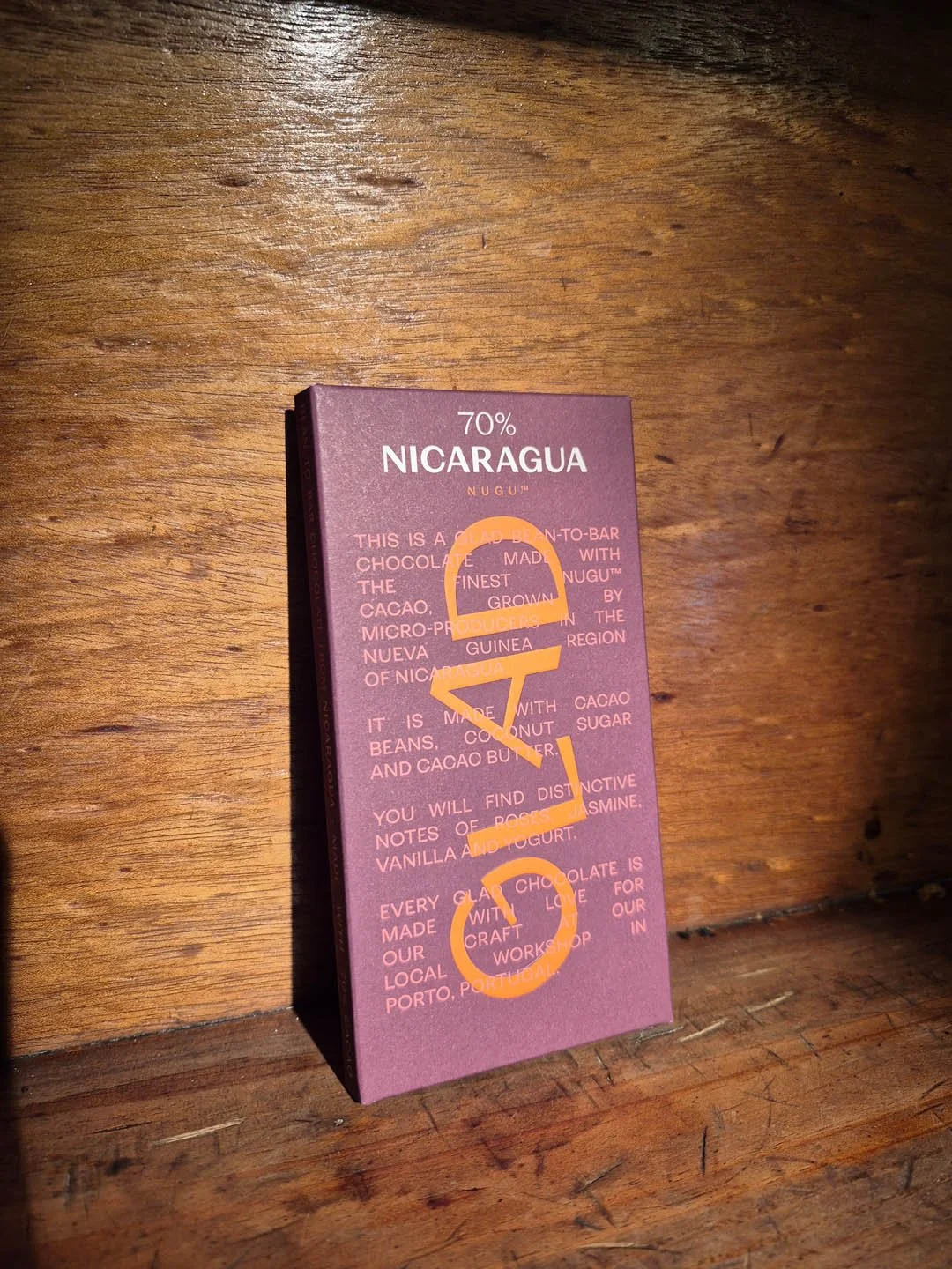 GLAD / 70% Nicaragua Single Origin chocolate - 60g