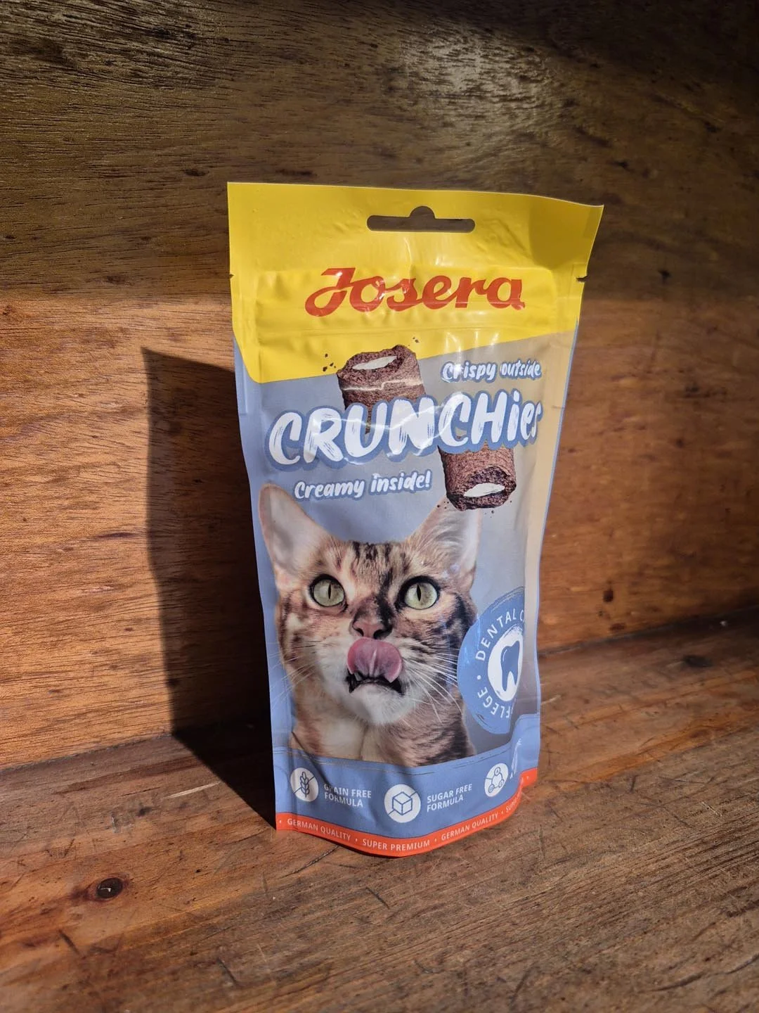 Josera / Crunchies con Recheio de Cuidado Dental Care - 60g