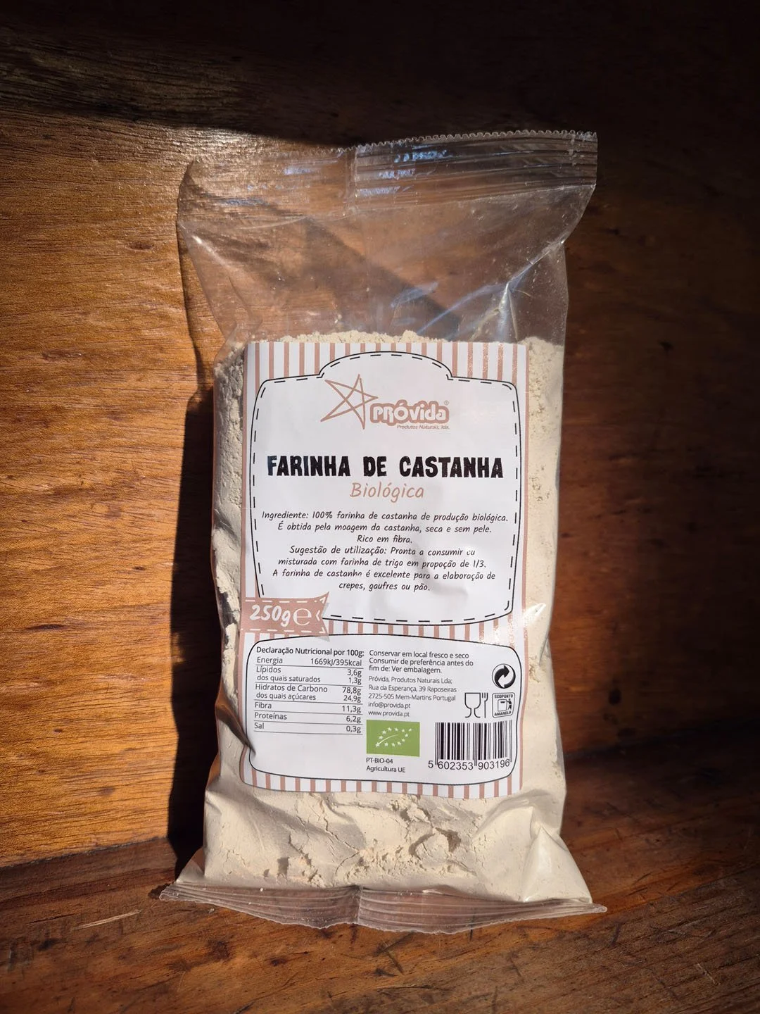 Próvida / Farinha de Castanha - Bio - 250g