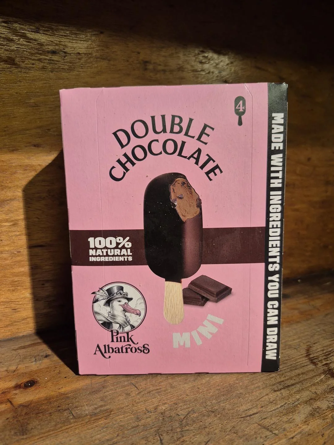Pink Albatross / 4 Pau Chocolate Belga - 184g