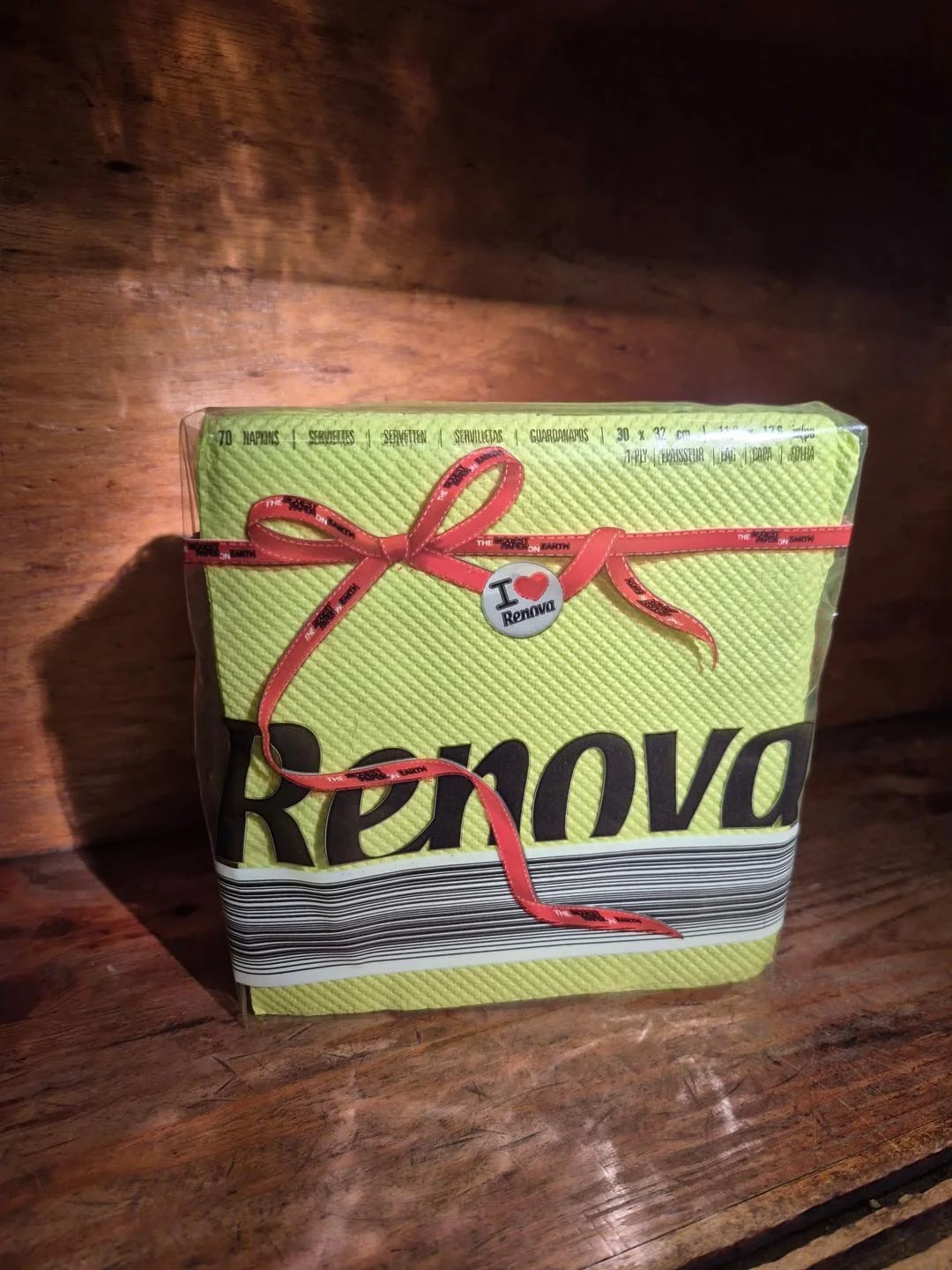 Renova / Guardanapos Verde - 30x32cm - 1 ply