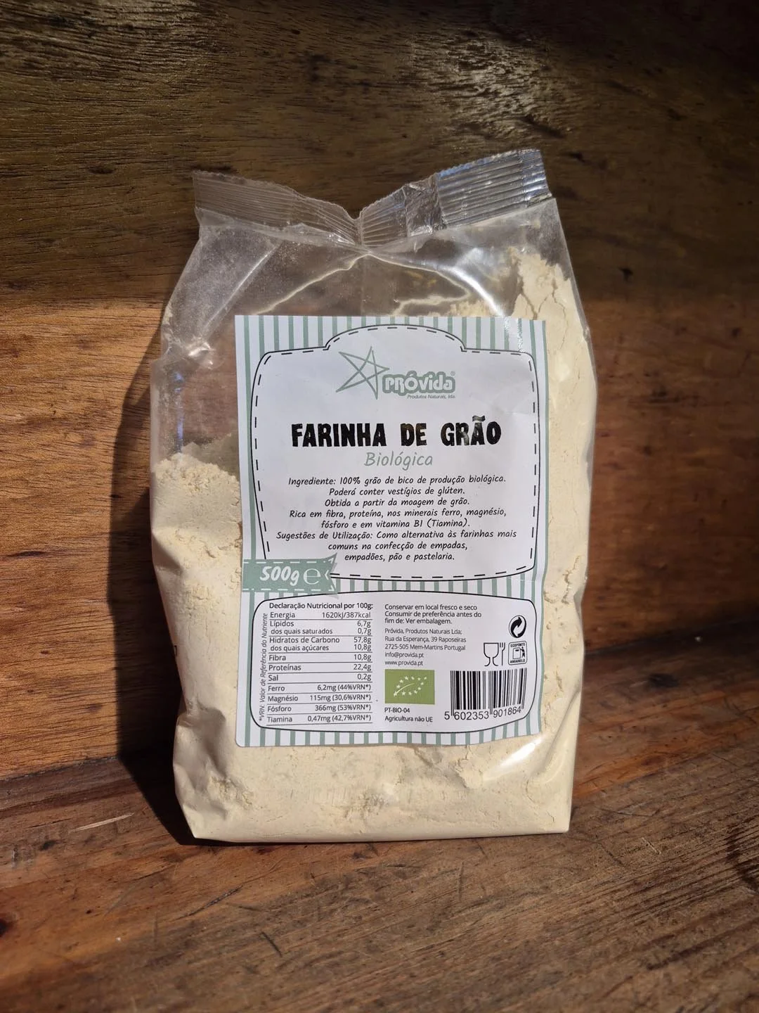 Próvida / Farinha de Grão - Bio - 500g