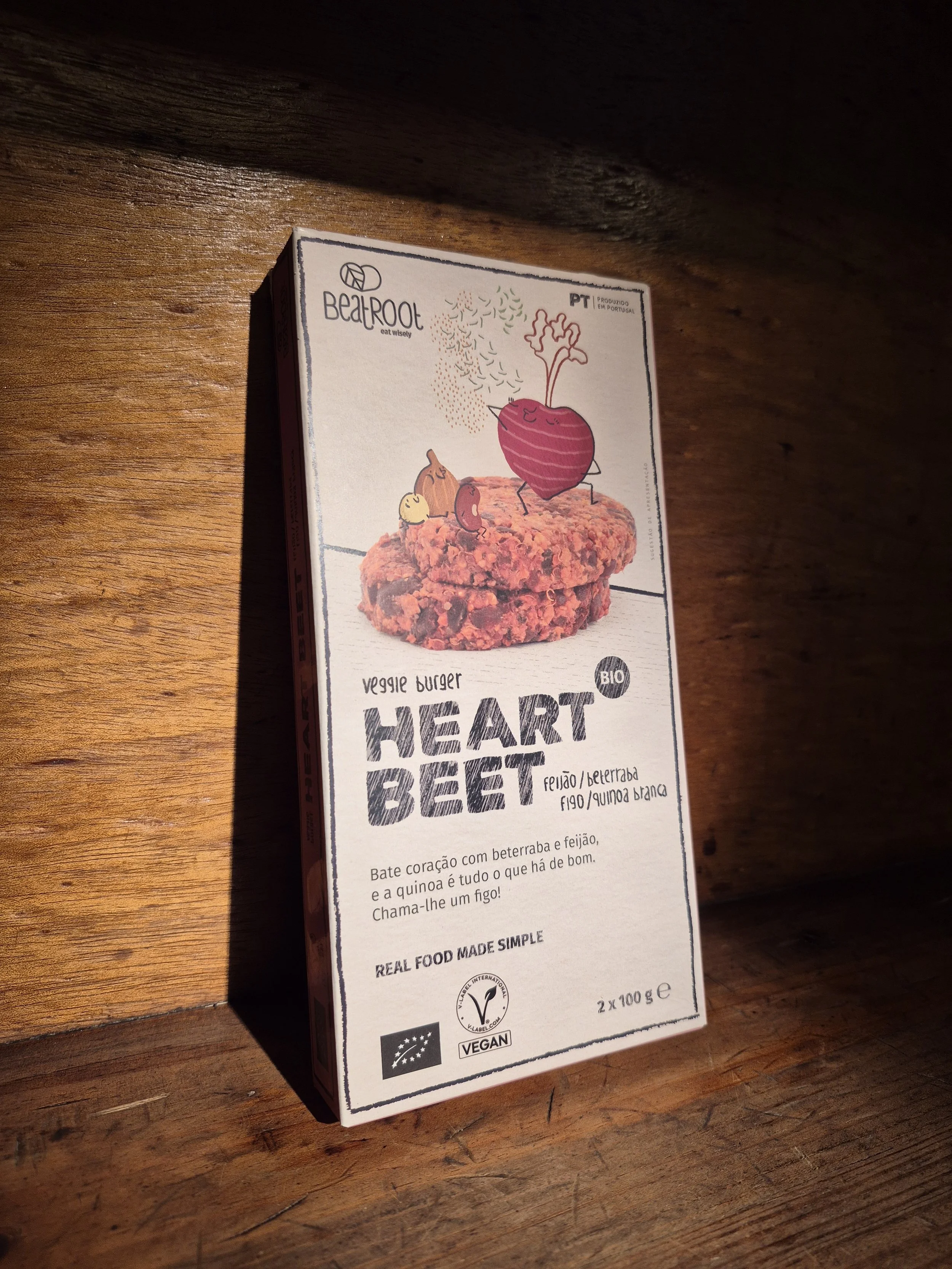 Beatroot / Hamburger Heart Beet - Congelado - 2x100g
