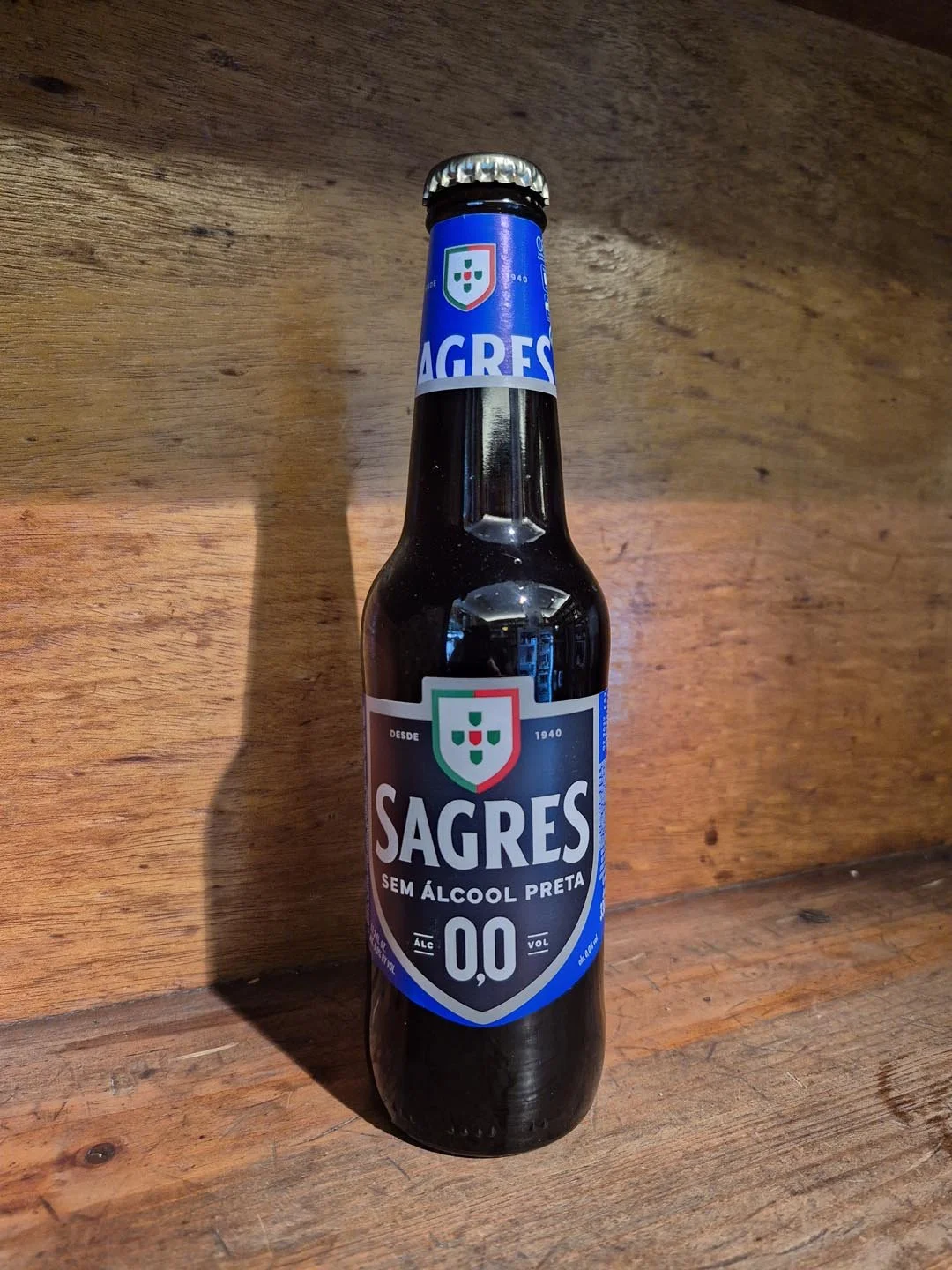 Sagres / Cerveja Preta Média 0.0% - 33cl