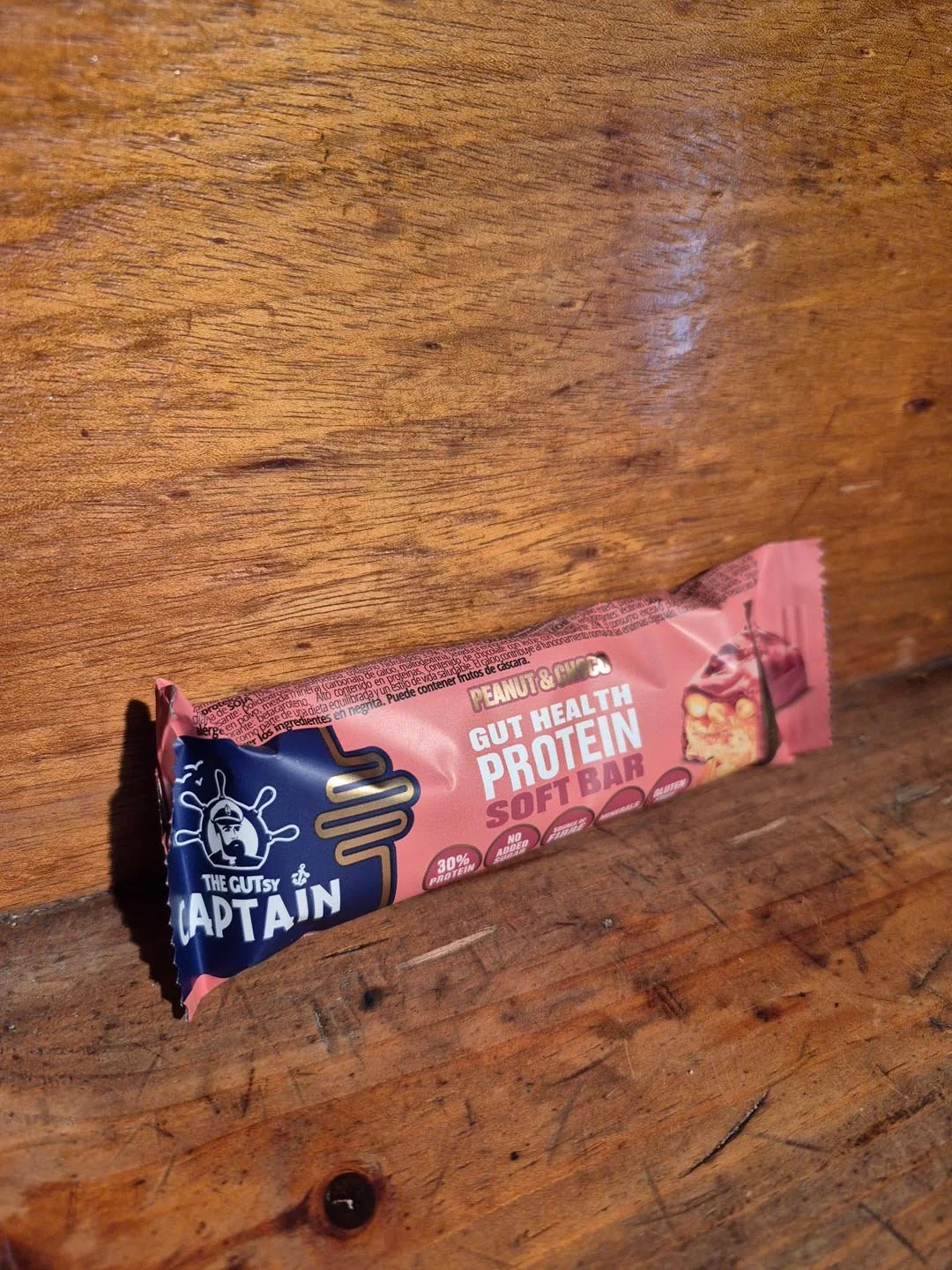 Gutsy Captain / Gut Health Protein Bar - Choco Amendoins - 50g