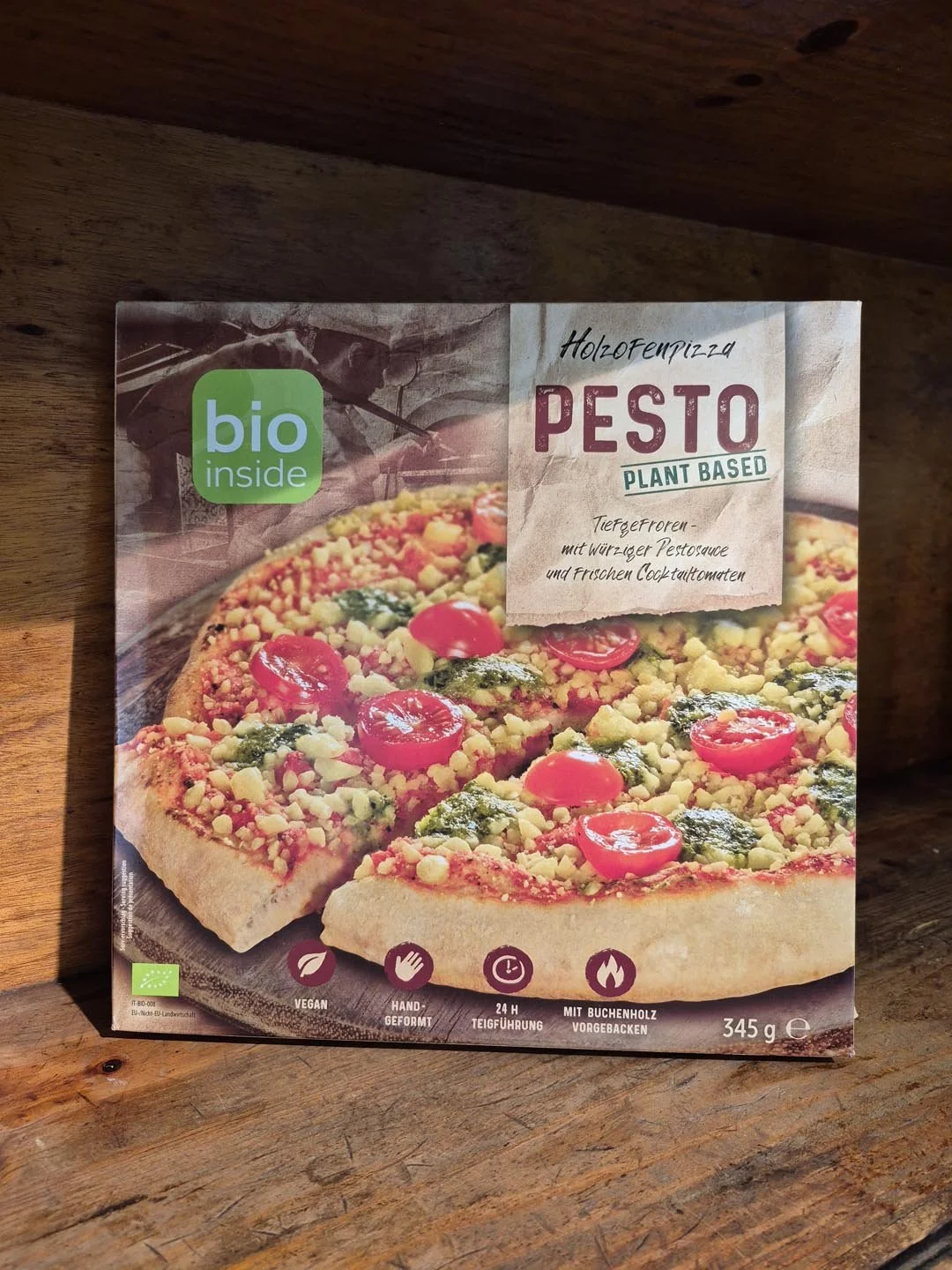 Bio Inside / Pizza Pesto Vegan - Congelado - Bio - 300g