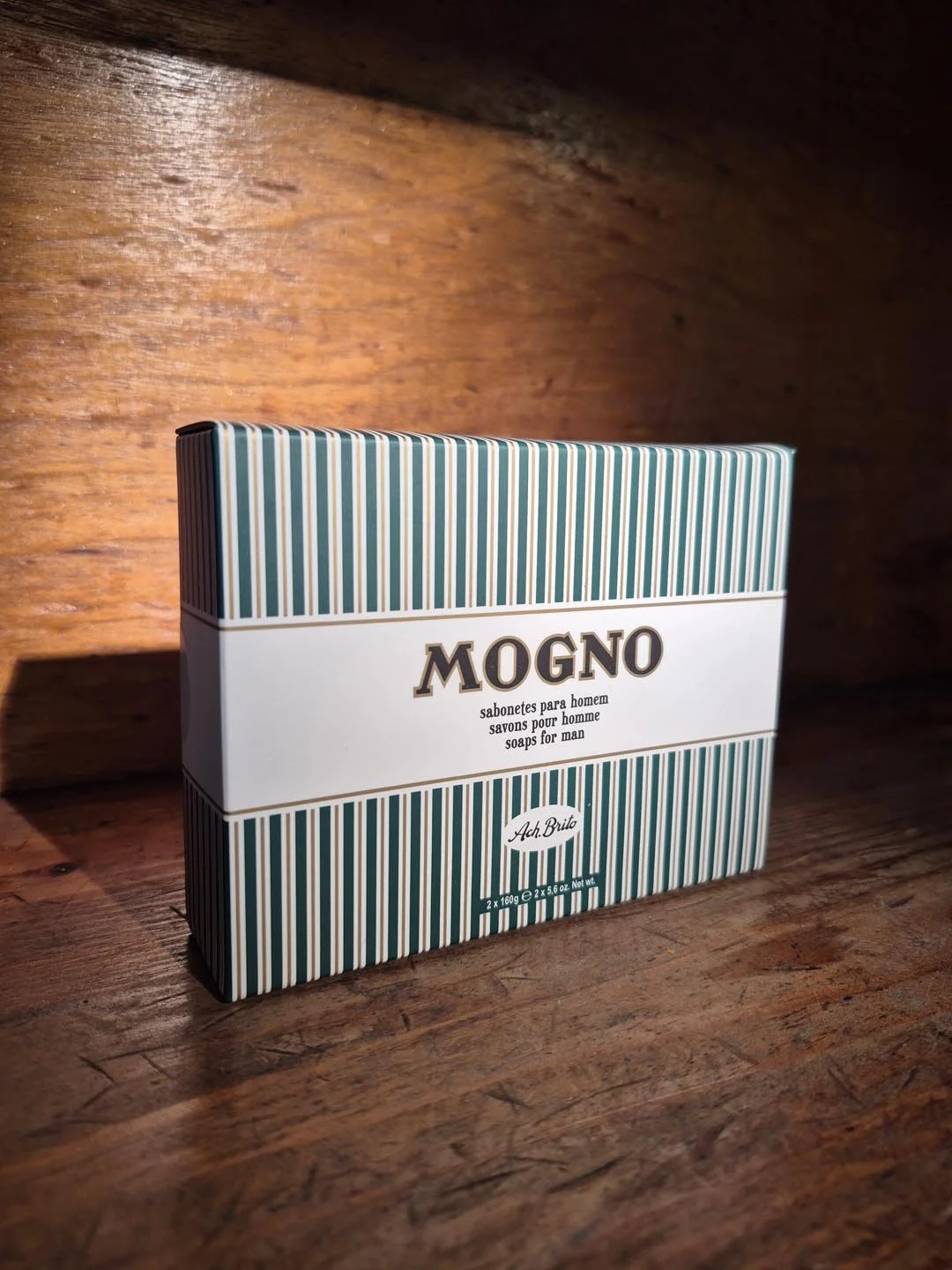 Ach Brito / Caixo Sabonetes Mogno - 2x160g