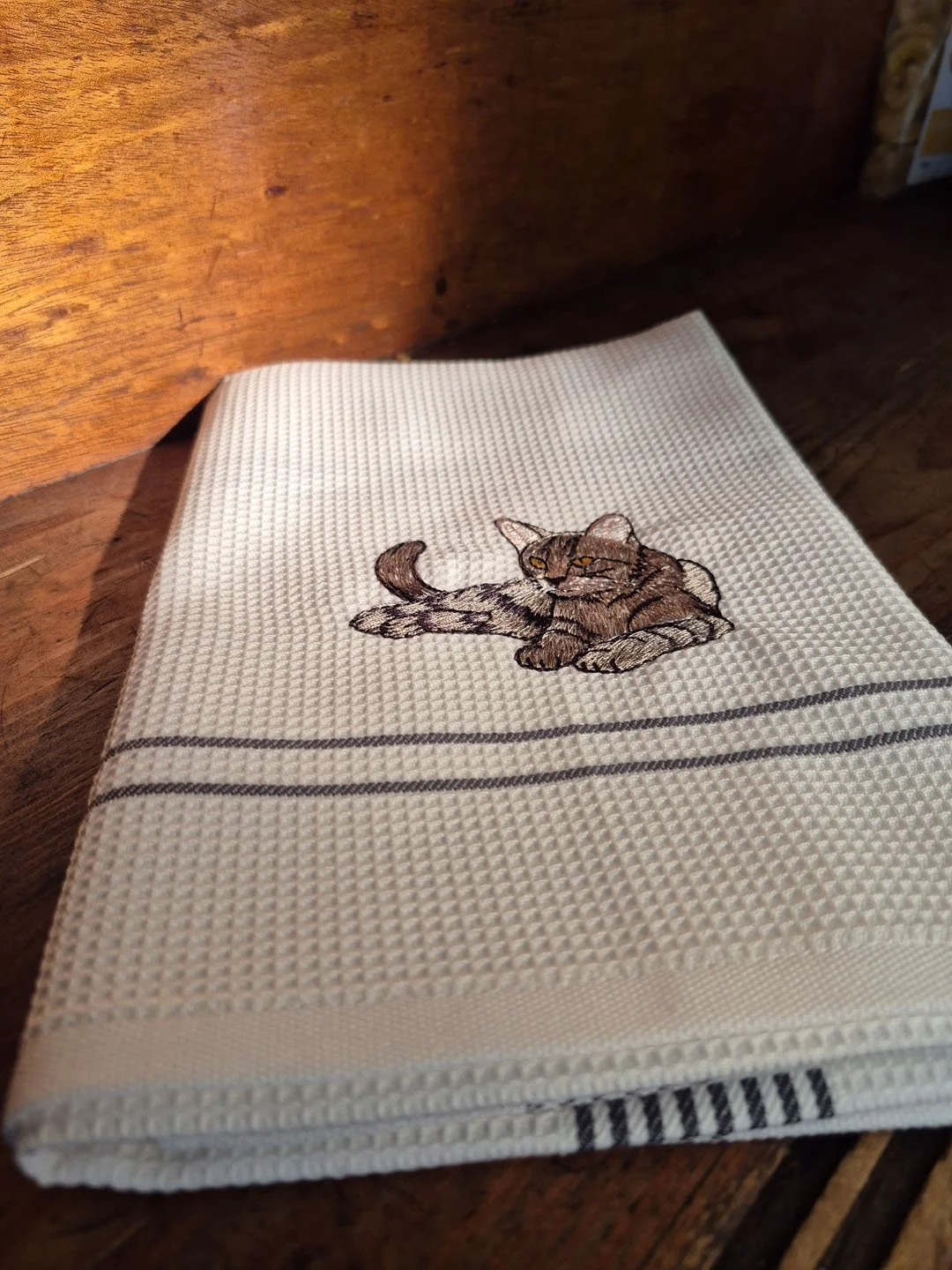 Lasa / Tela cozinha - towel - Cat / Gato