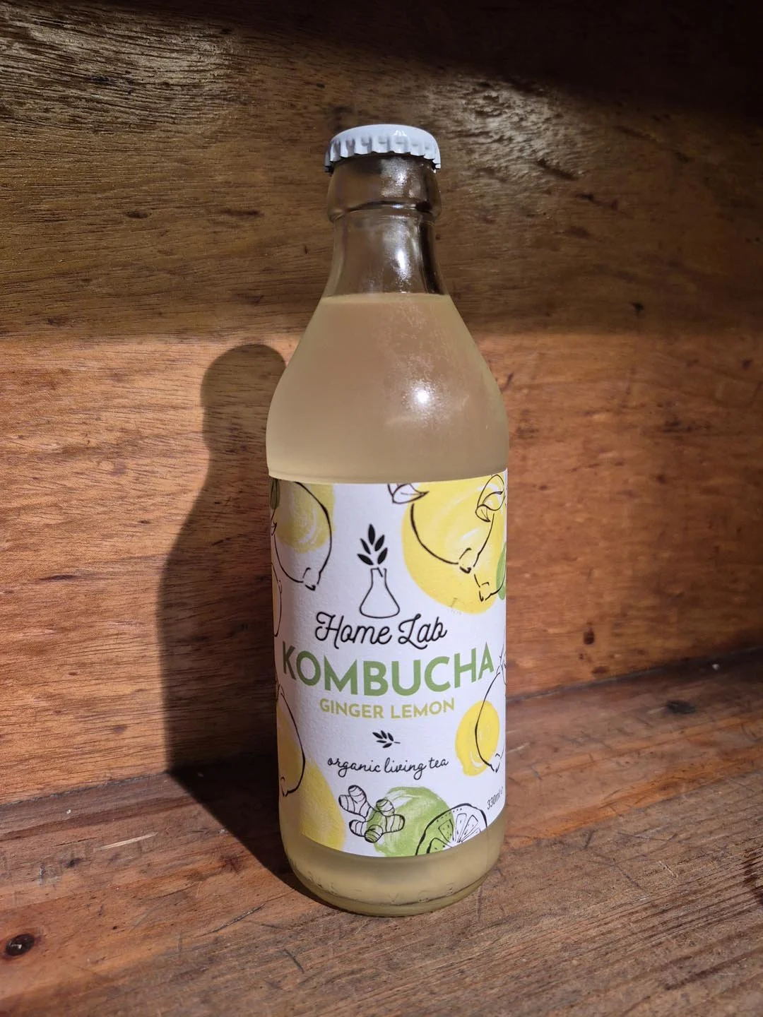 Home Lab / Kombucha Ginger Lemon - Bio - 330ml