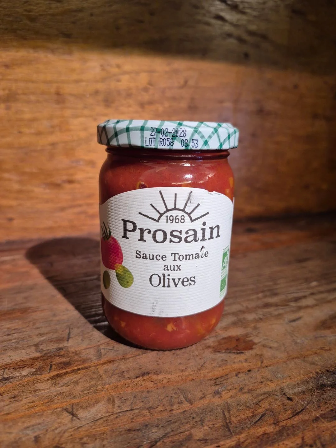 Prosain / Molho tomate azeitona - Bio - 200g