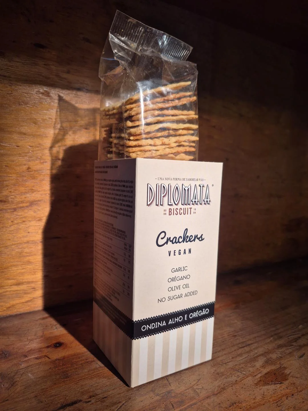 Diplomata / Crackers Ondina Alho e Oregao - 125g