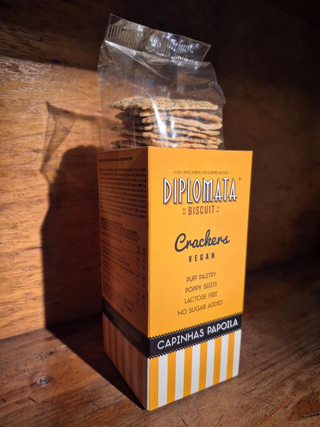 Diplomata / Crackers Capinhas Papoila - 125g