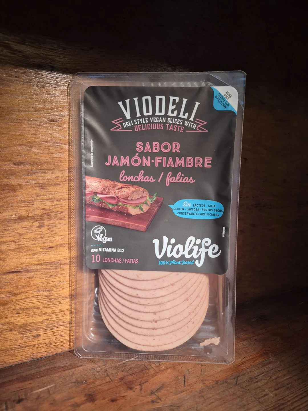 Violife / Viodeli Fatias sabor fiambre - 100g