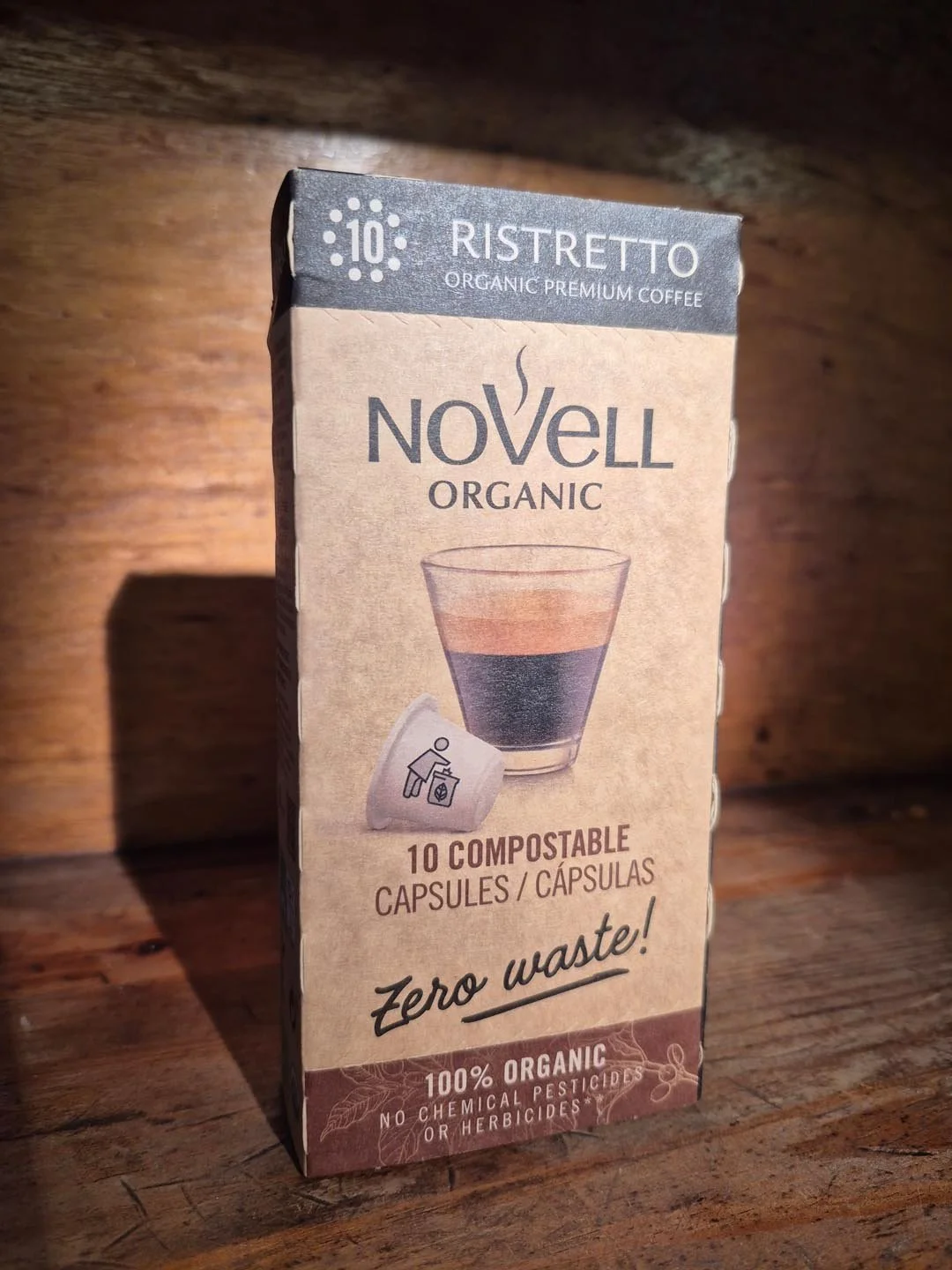 Novell / 10 Capsulas ristretto - bio