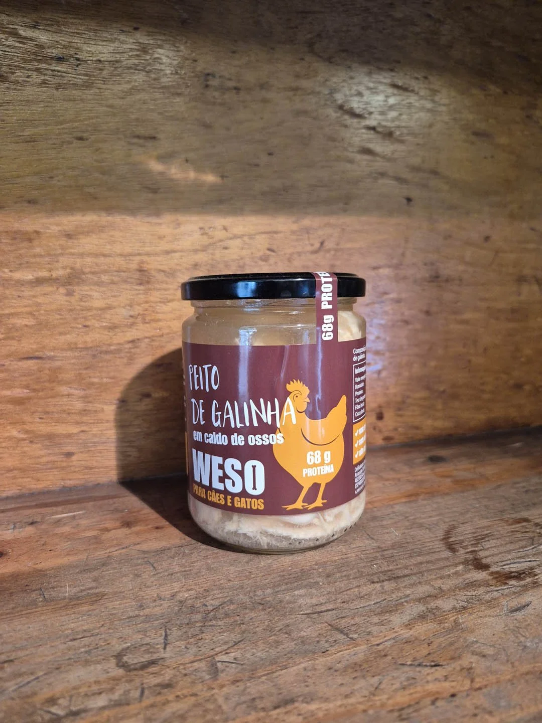 Weso / Peito de frango em caldo de ossos - 400ml