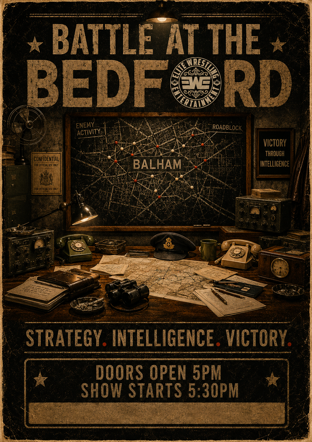 EWE PRESENTS BATTLE  @  THE BEDFORD