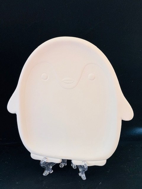 Art. 327/ 18€, Pinguin Tellerchen, 16*15,5cm
