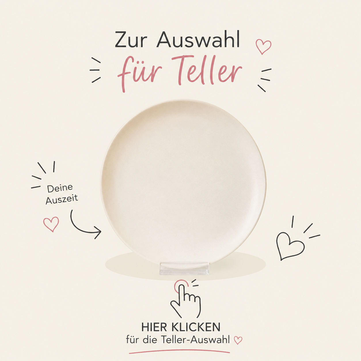 Auswahl Teller