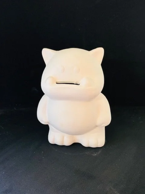 Art. 504/ 26€, Spardose Monster klein, H 13,5cm