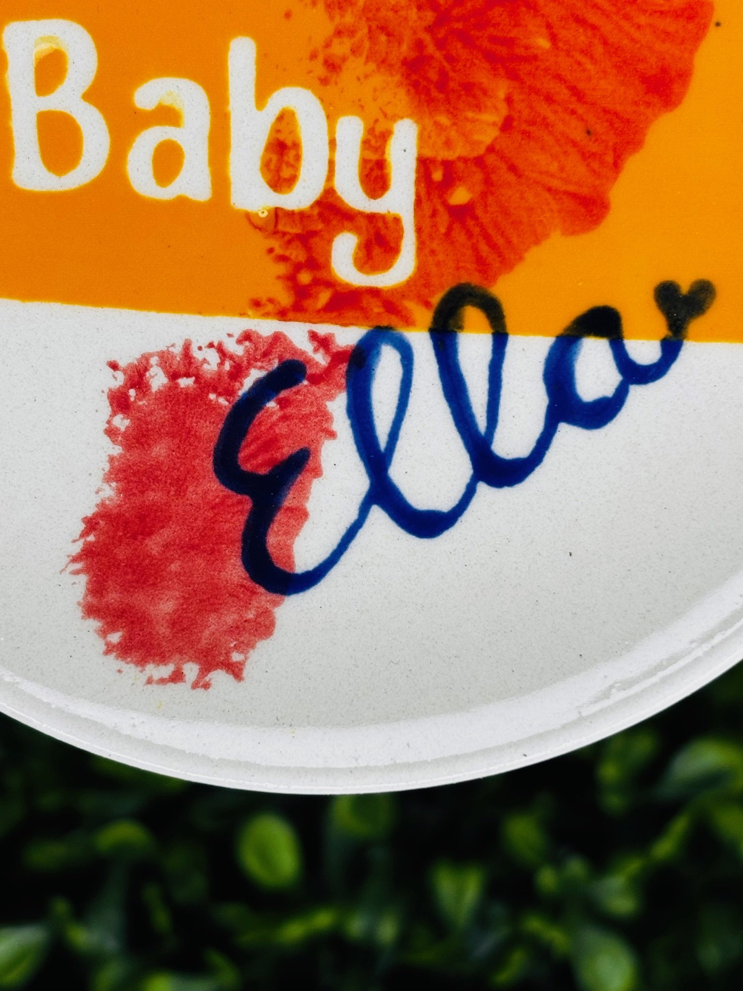 Schreib einen Namen !