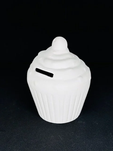 Art 500/XX€, Spardose CupCake, Ø 10cm, H 12cm