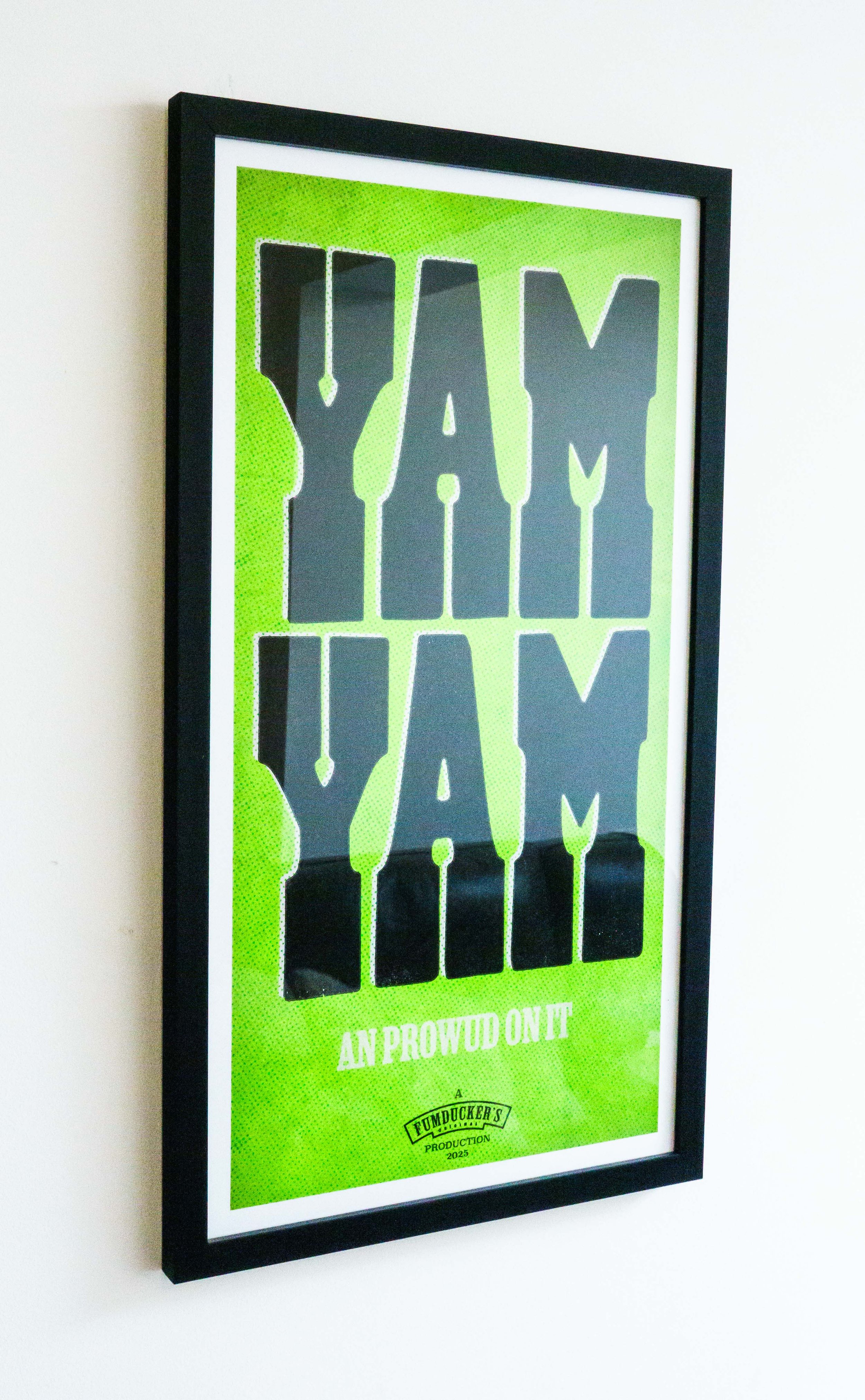 LIME YAM YAM - Giclee Print